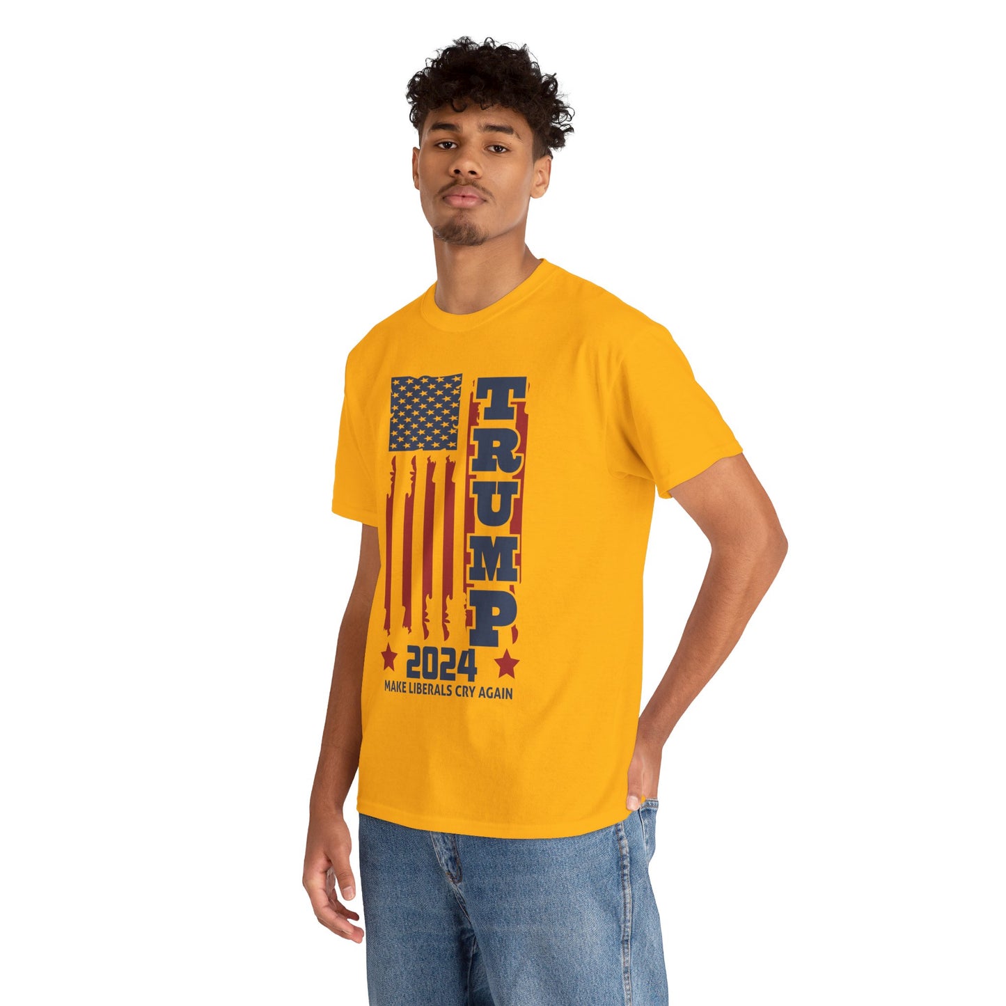 Trump 2024 A Unisex Heavy Cotton Tee