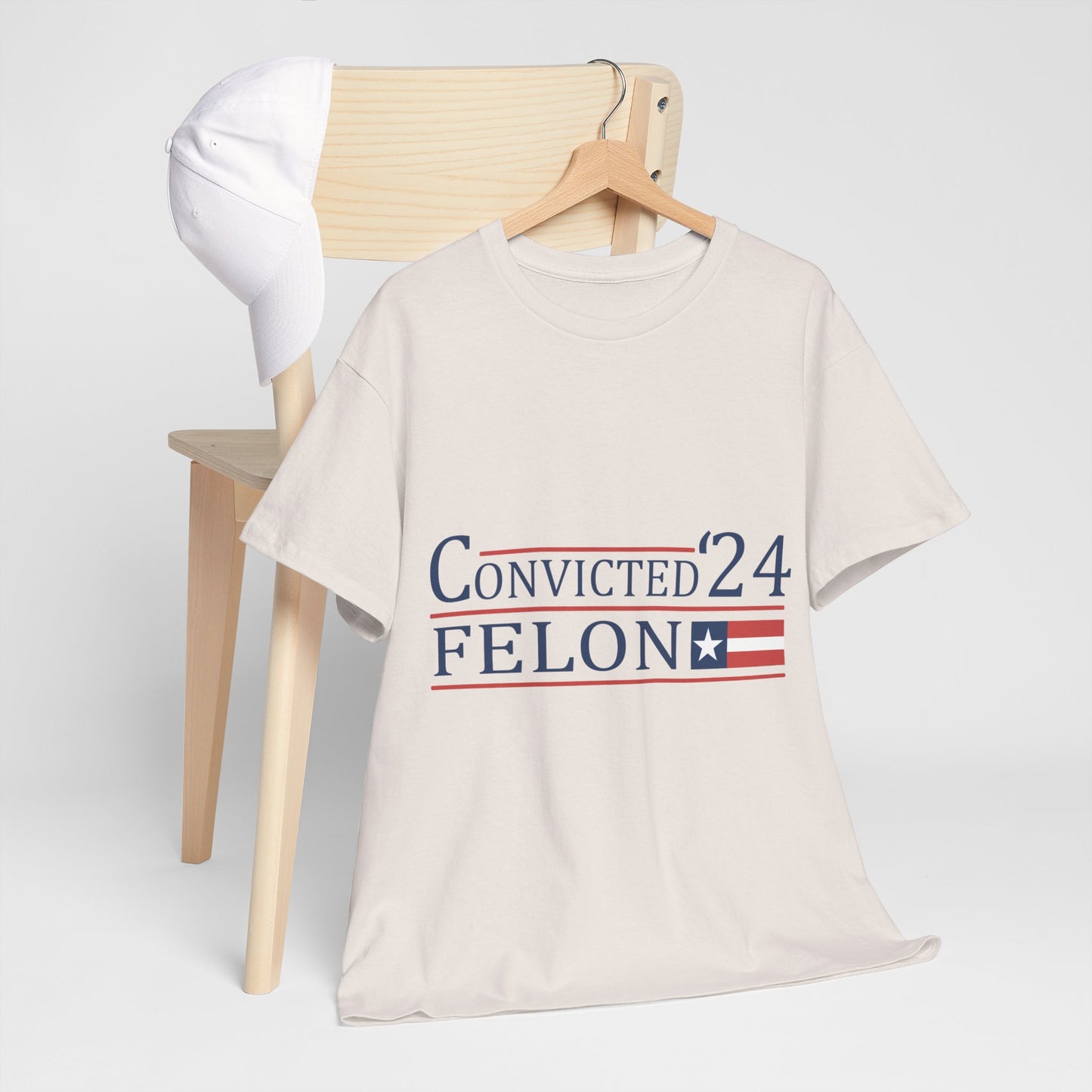 Convicted Felon Unisex Heavy Cotton Tee