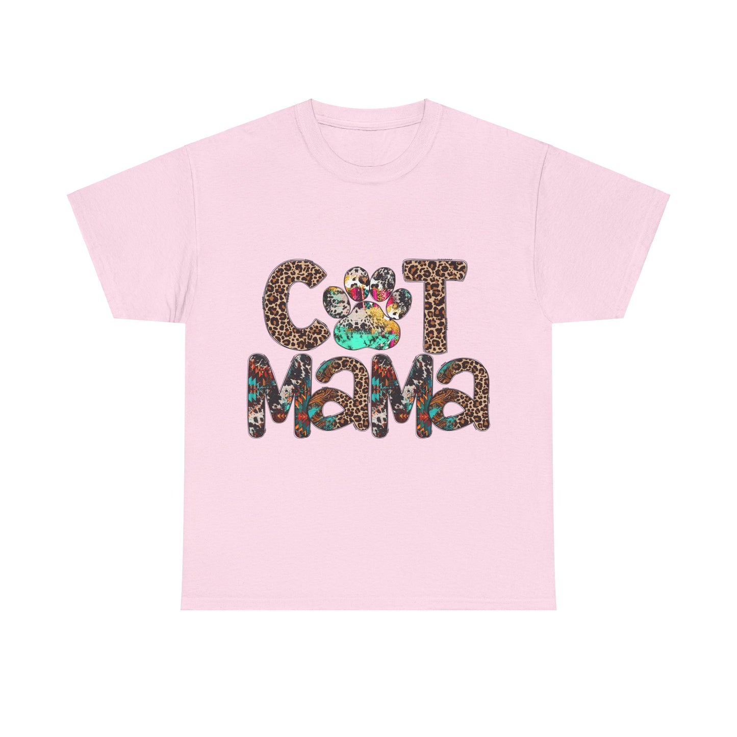 Cat Mama2 Unisex Heavy Cotton Tee