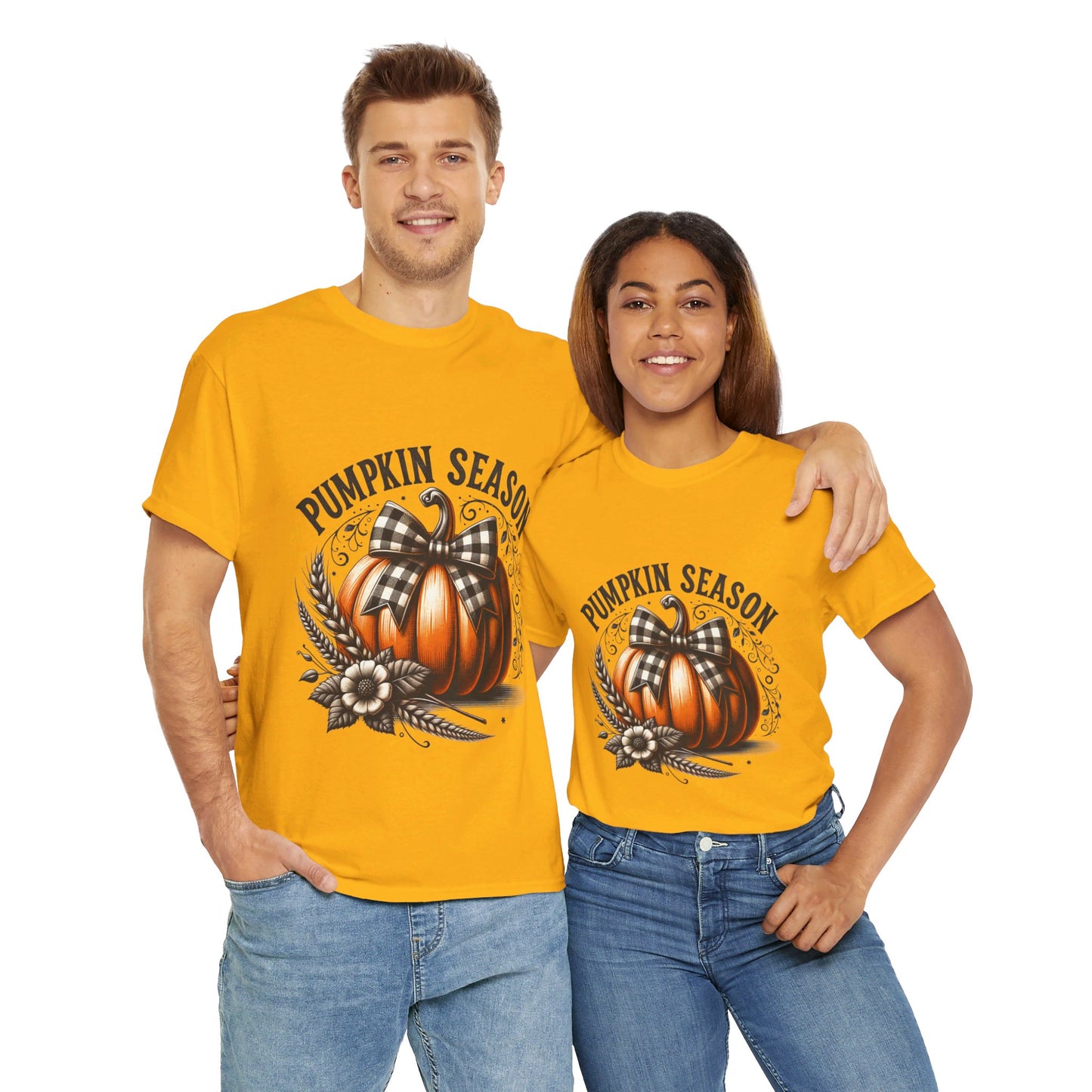 Pumpkin Season Unisex Heavy Cotton Tee