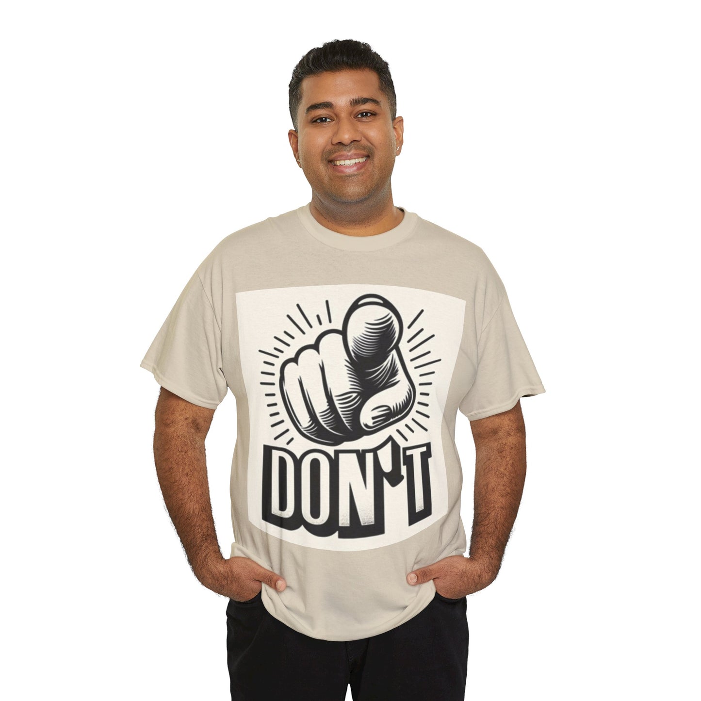 Don't Finger Unisex Heavy Cotton Tee