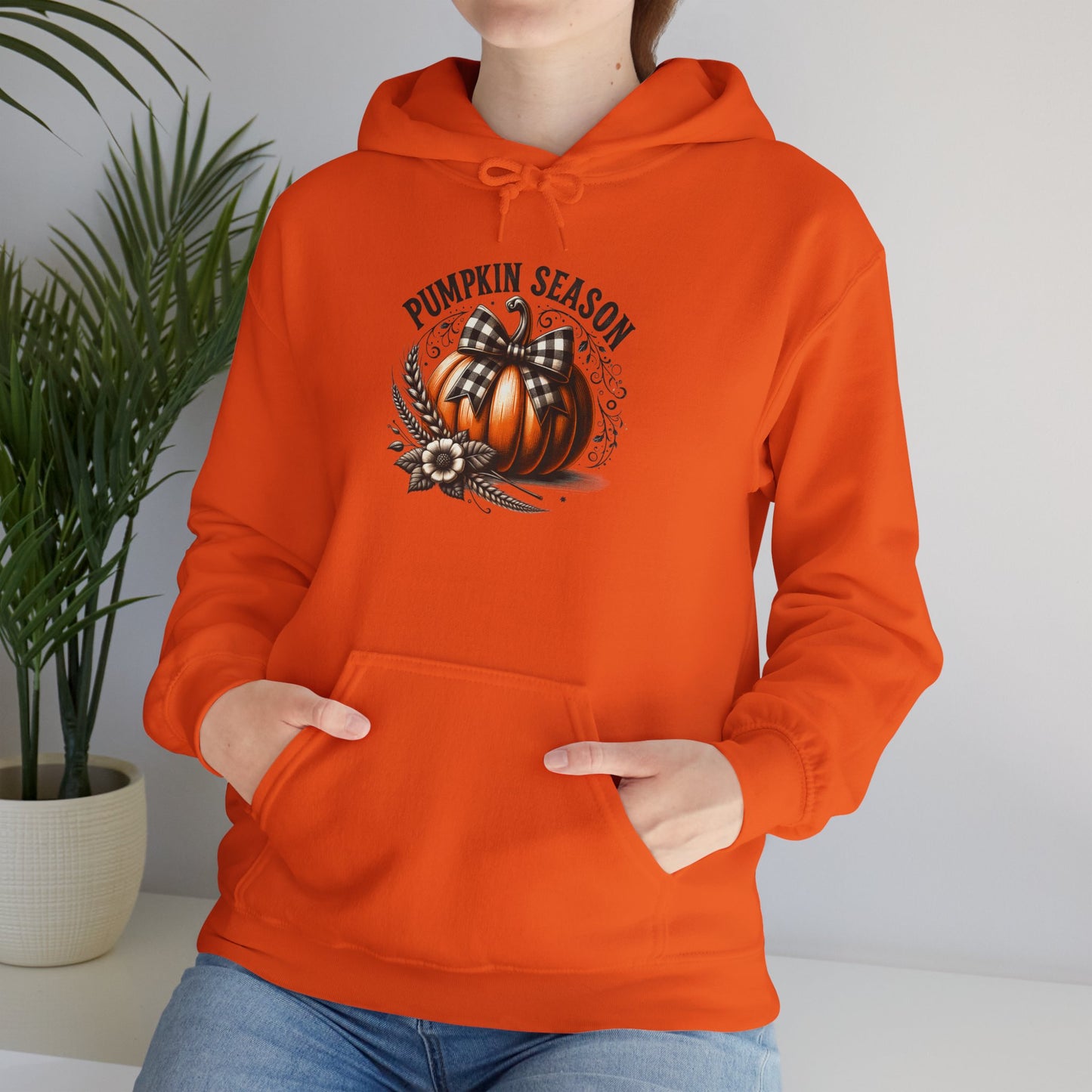 Pumpkin Season Unisex Hooded Sweatshirt