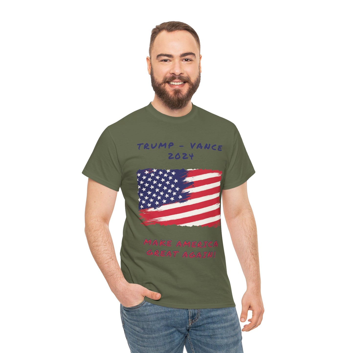 Trump Vance Unisex Heavy Cotton Tee