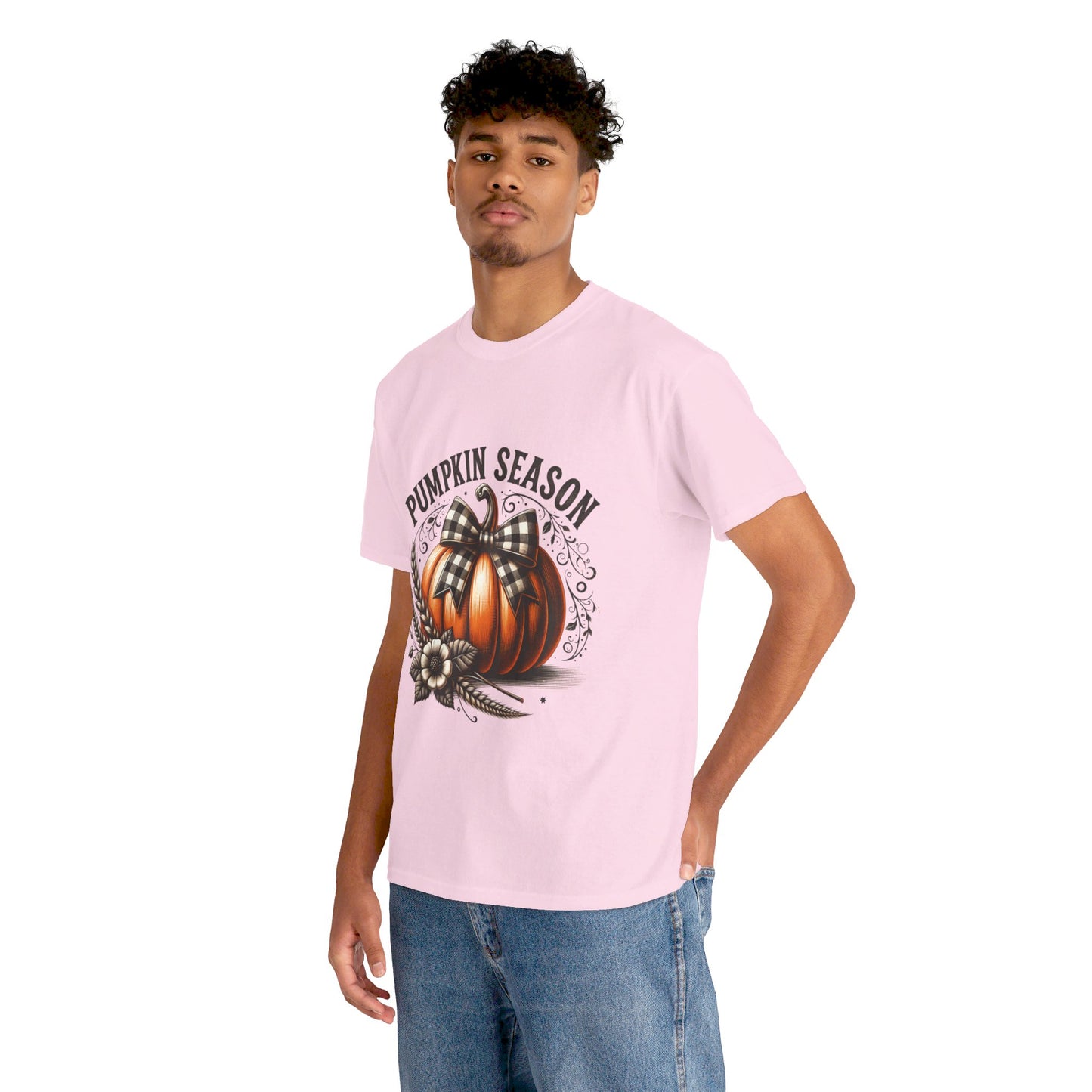 Pumpkin Season Unisex Heavy Cotton Tee