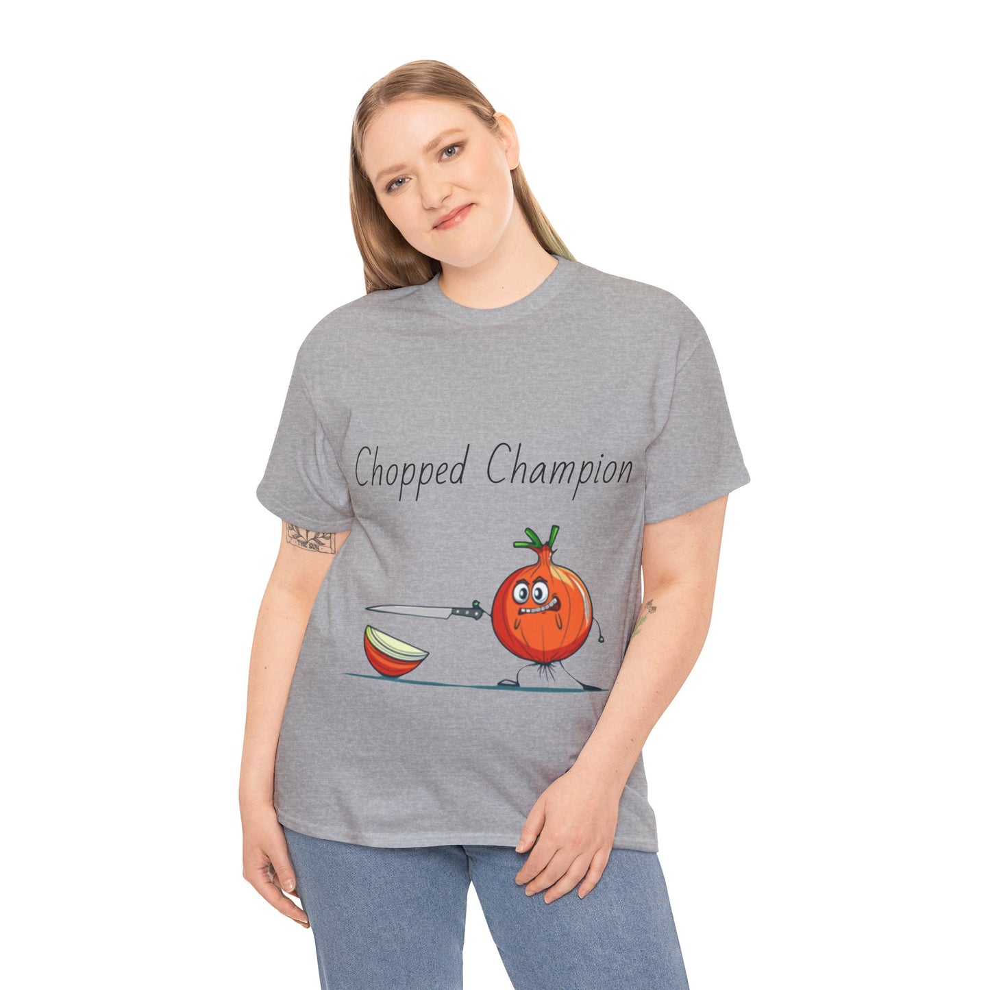 Chopped Champion Unisex Heavy Cotton Tee