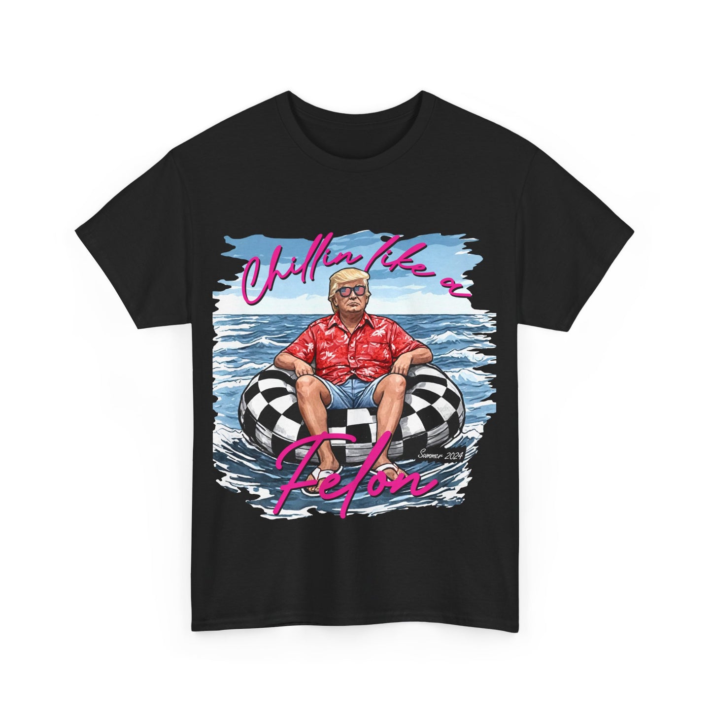 Trump Chillin' Unisex Heavy Cotton Tee