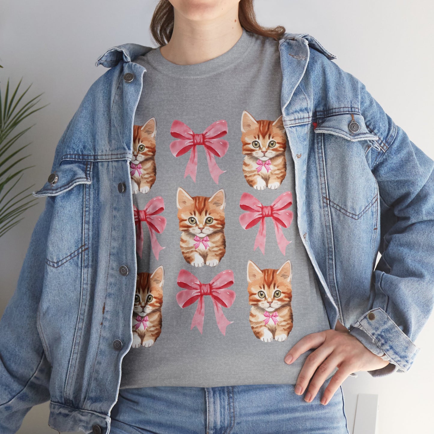 Cat Coquette Unisex Heavy Cotton Tee