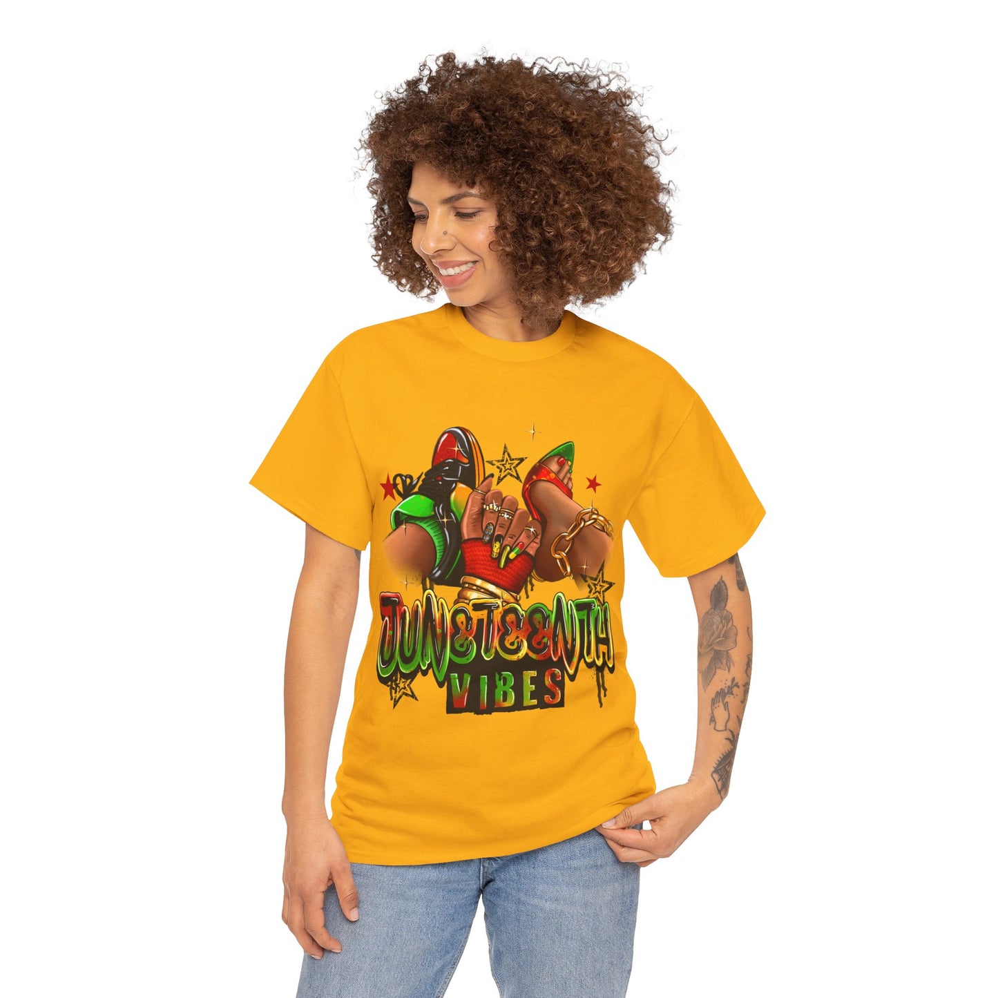 Juneteenth Vibe Unisex Heavy Cotton Tee