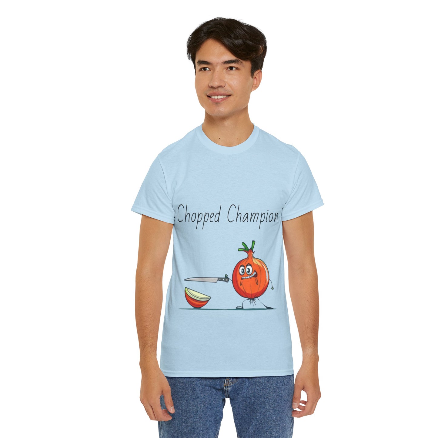 Chopped Champion Unisex Heavy Cotton Tee