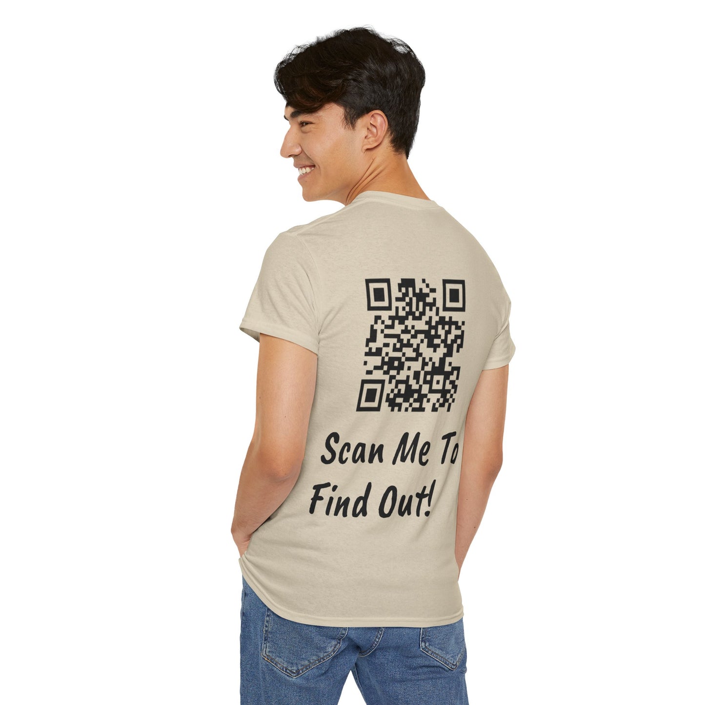 QR Code Unisex Heavy Cotton Tee