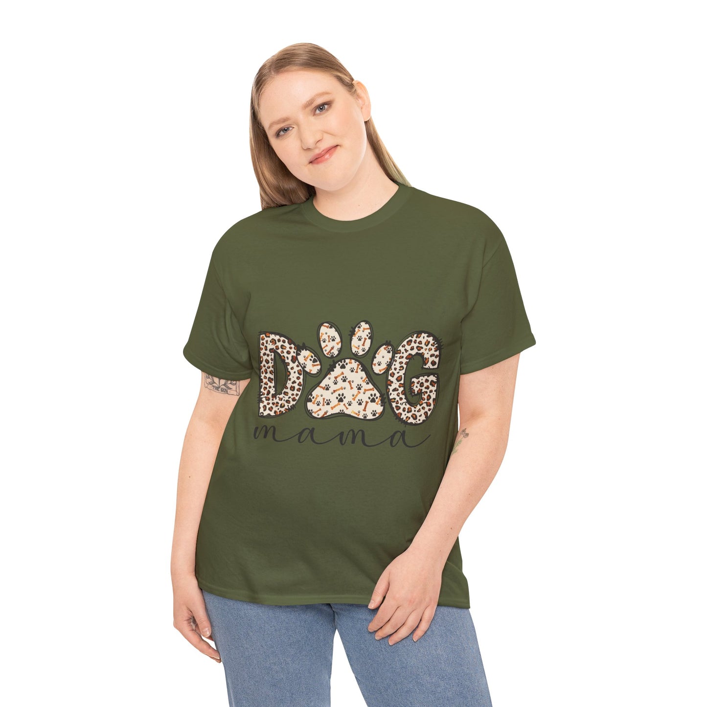 Dog Mama Unisex Heavy Cotton Tee