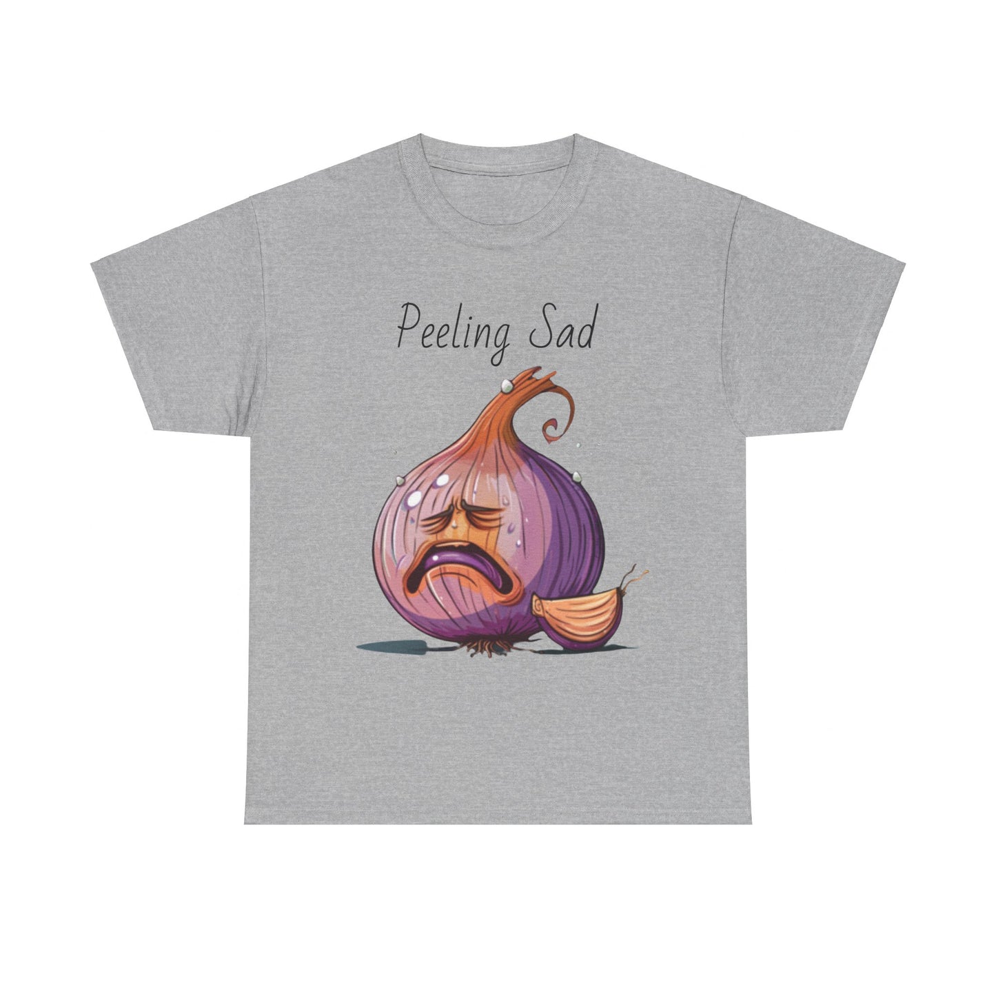 Peeling Sad Unisex Heavy Cotton Tee