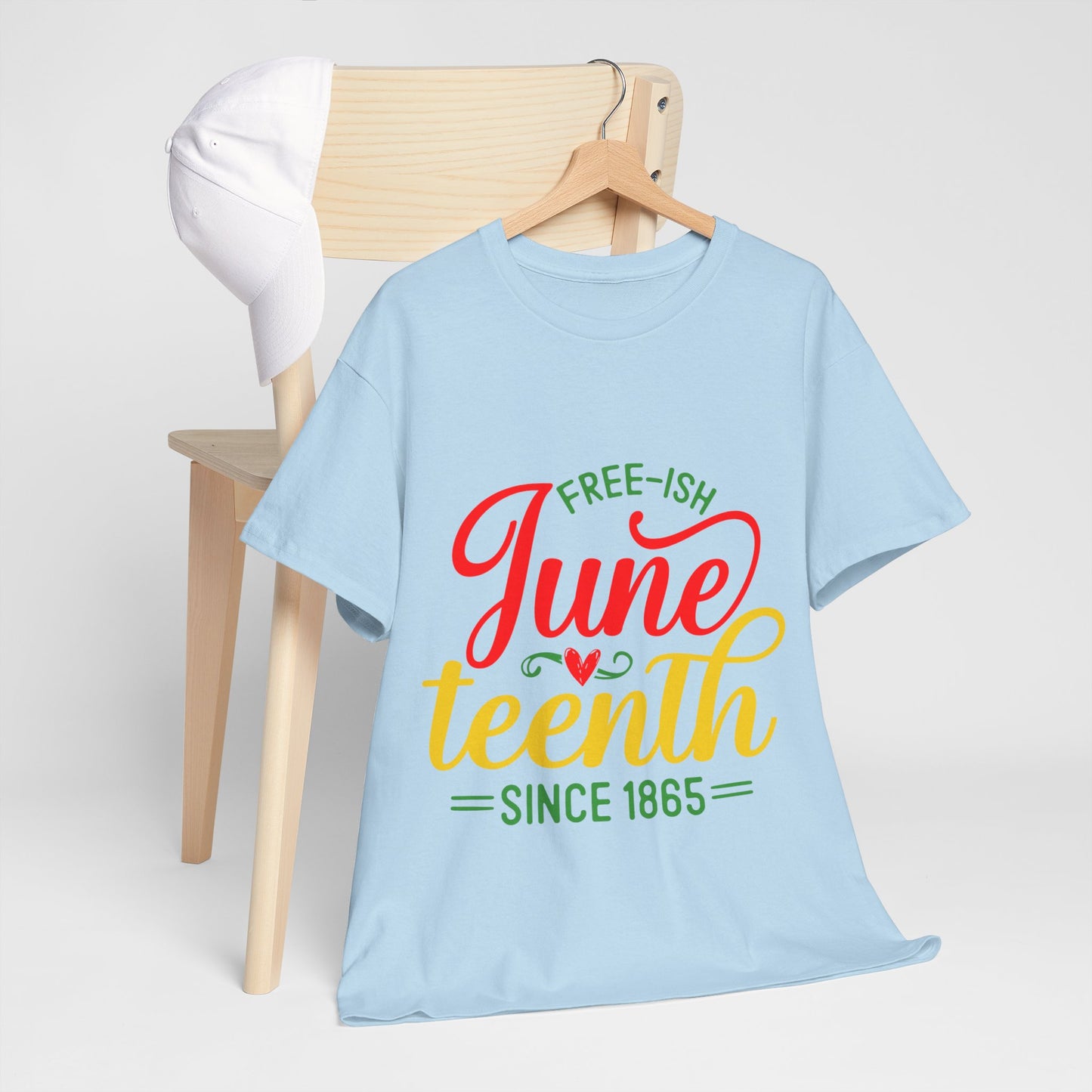 Juneteenth Free-ish Unisex Heavy Cotton Tee