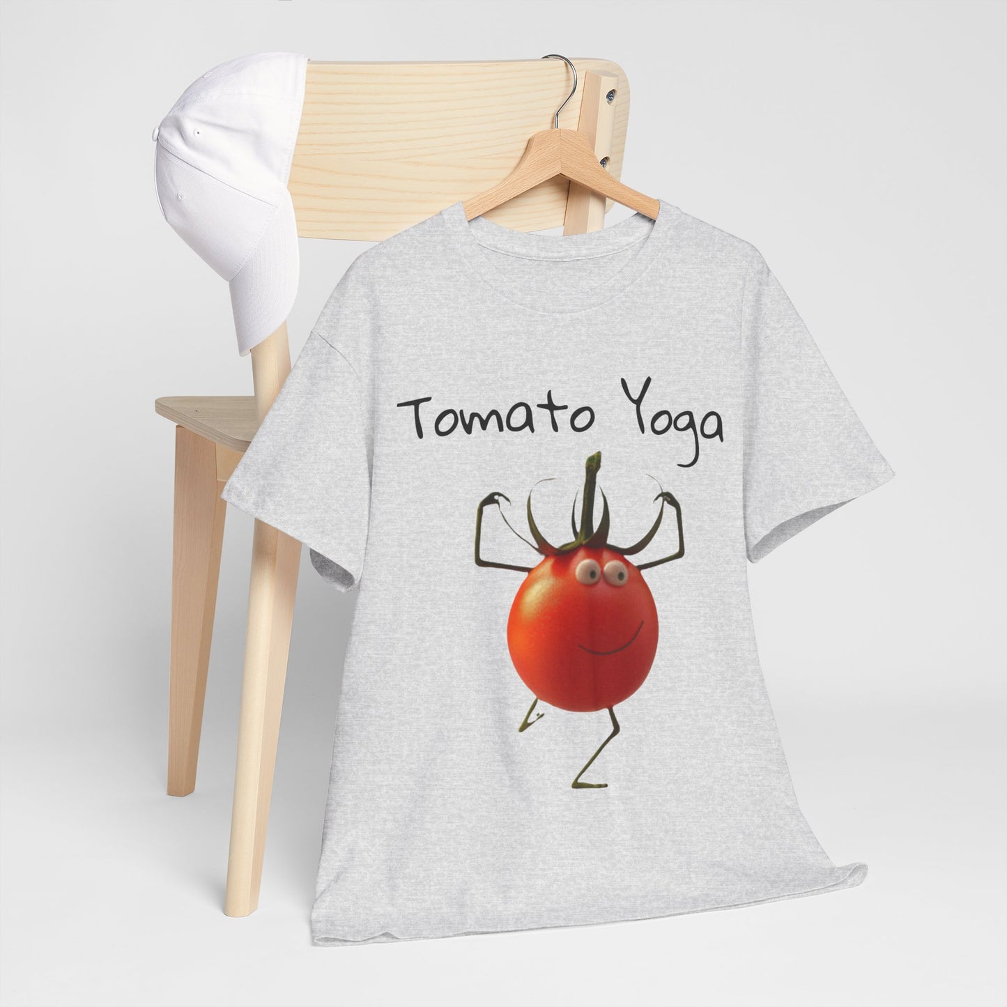 Tomato Yoga Unisex Heavy Cotton Tee