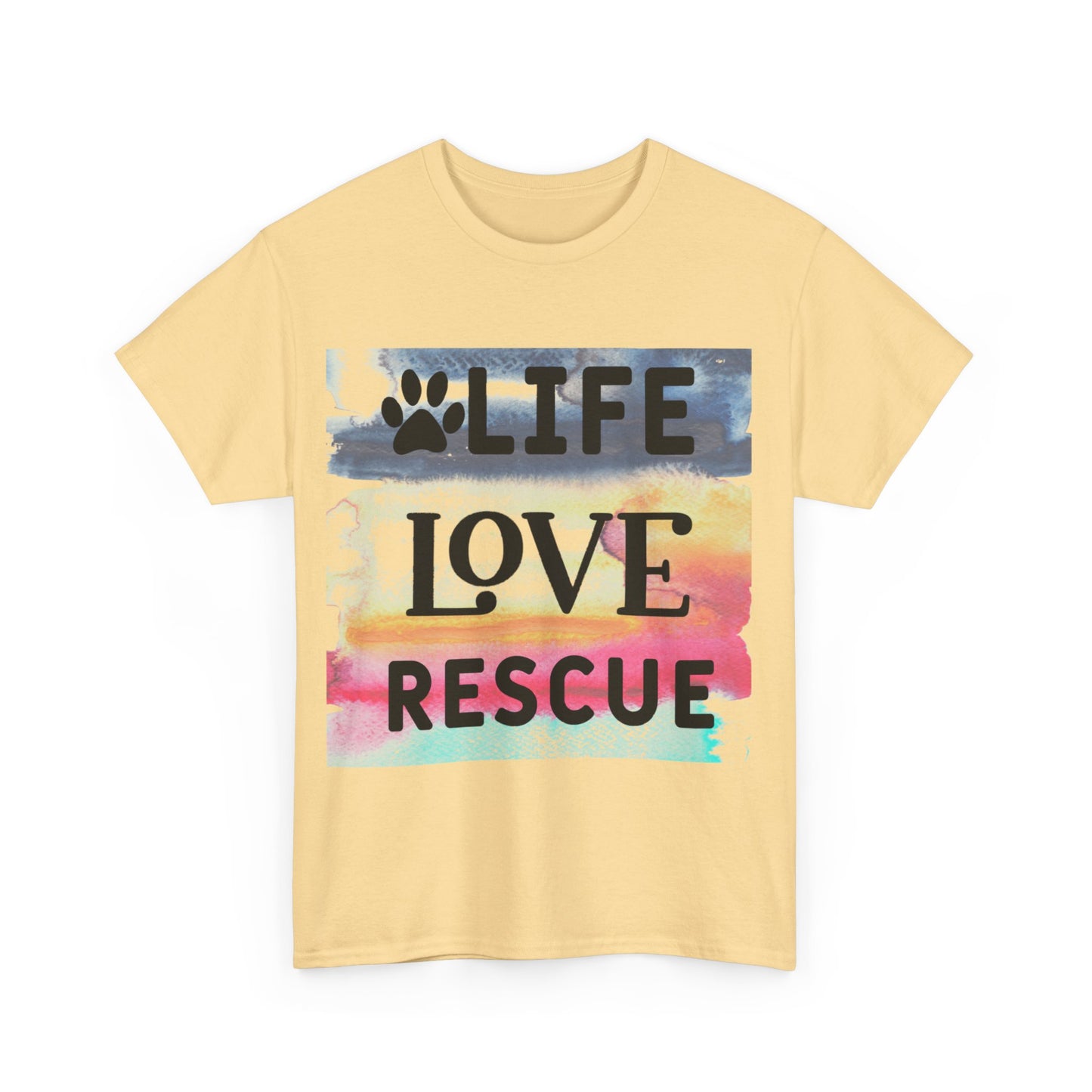 Life Love Rescue Unisex Heavy Cotton Tee