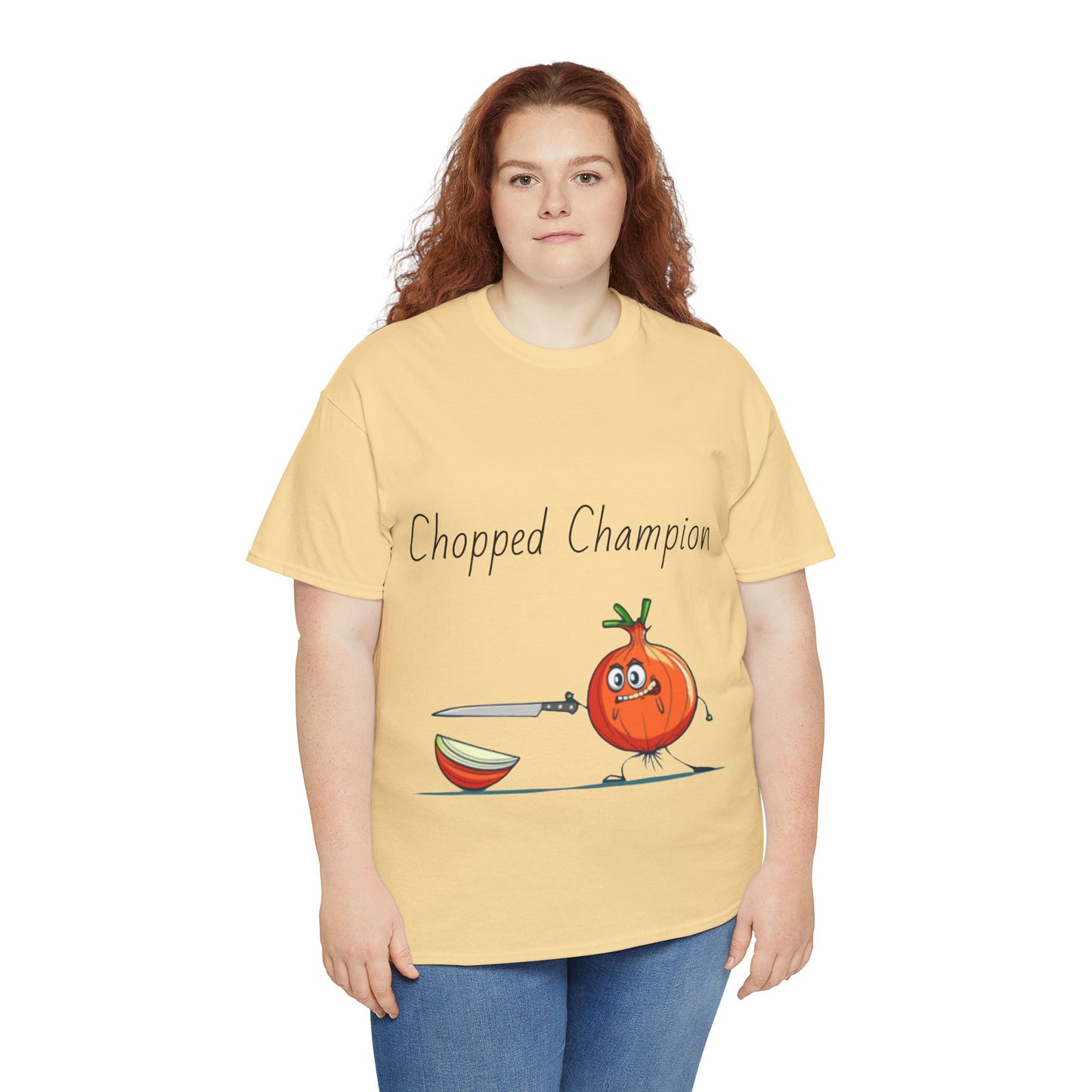 Chopped Champion Unisex Heavy Cotton Tee