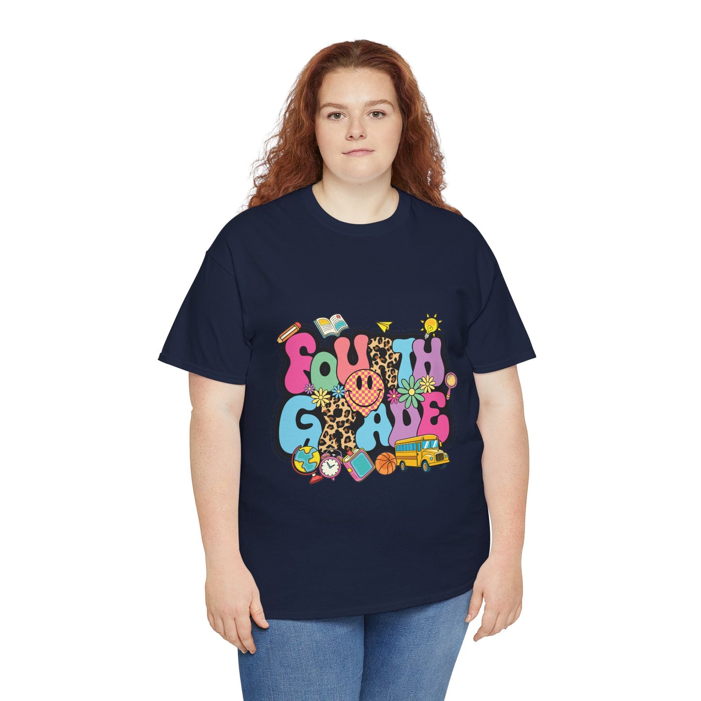 Fourth Grade Unisex Heavy Cotton Tee