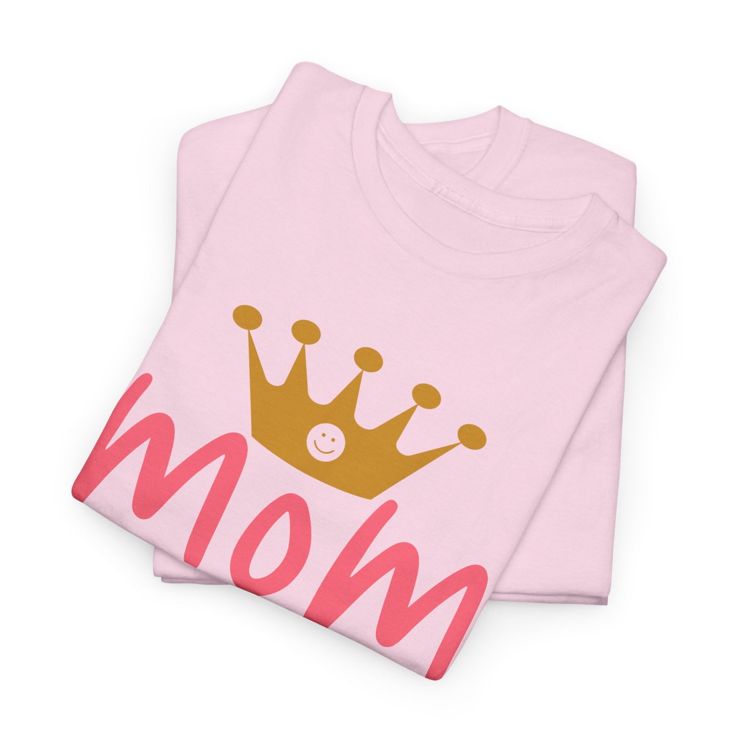 Mom Above Queen Unisex Heavy Cotton Tee