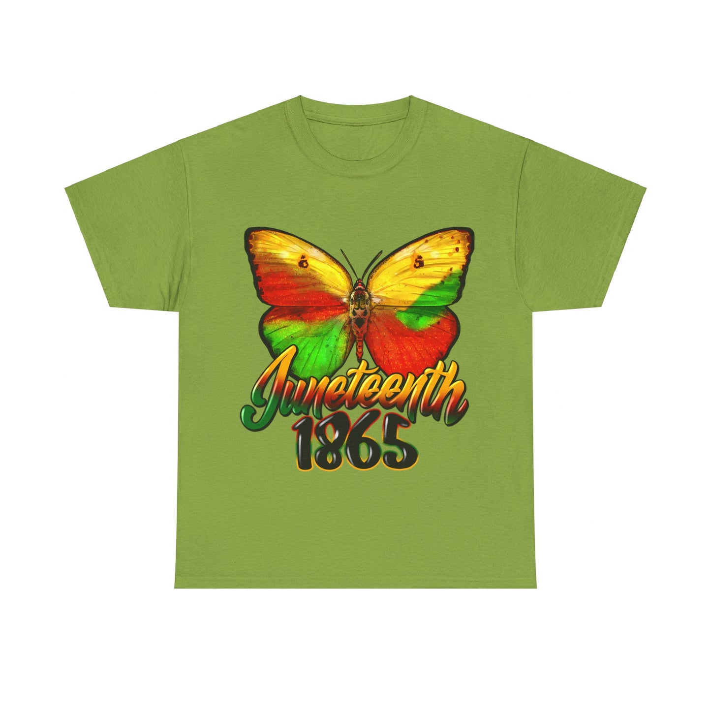 Juneteenth Butterfly Unisex Heavy Cotton Tee