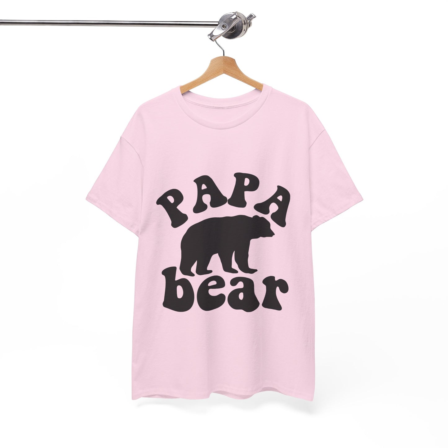 Papa Bear Unisex Heavy Cotton Tee