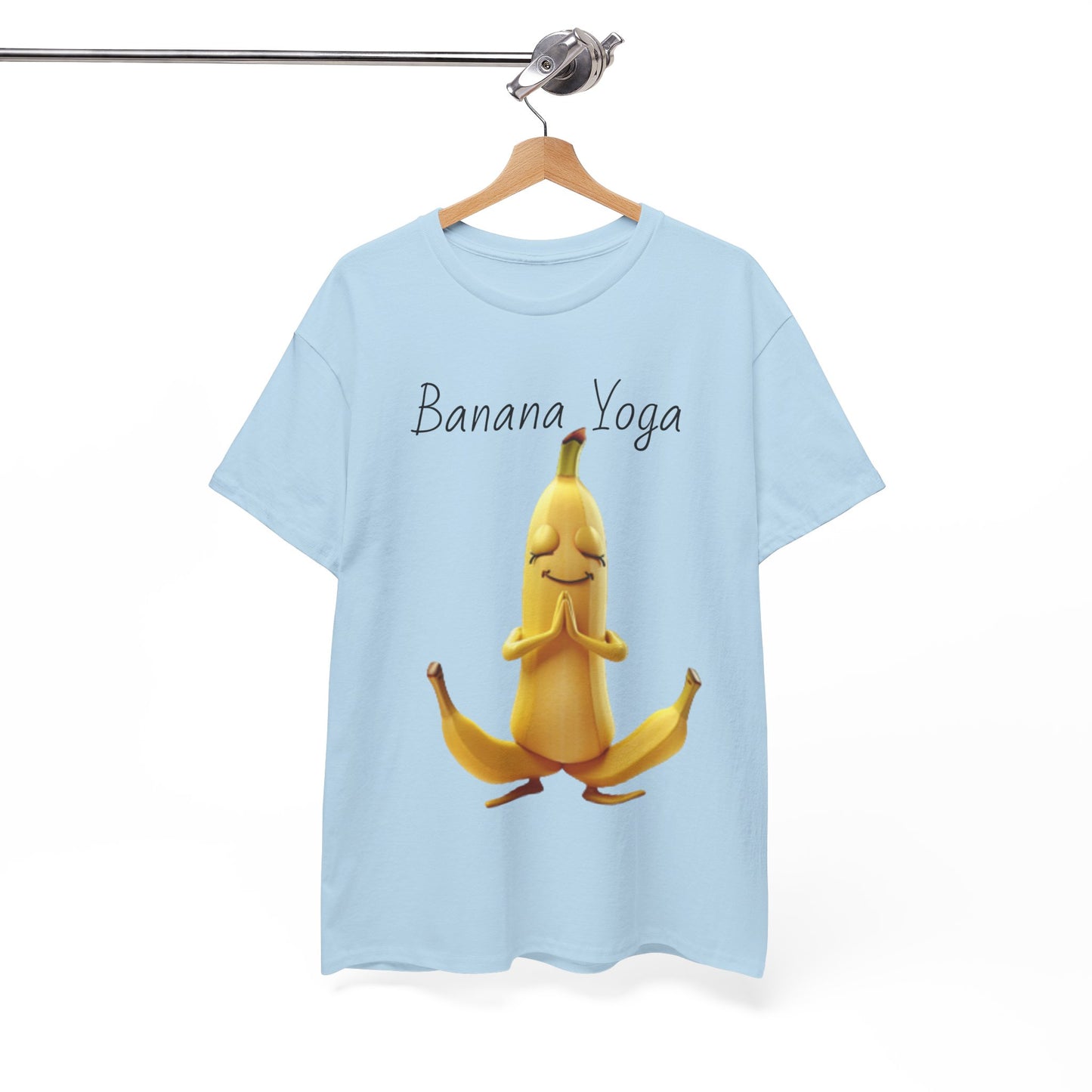 Banana Yoga Unisex Heavy Cotton Tee