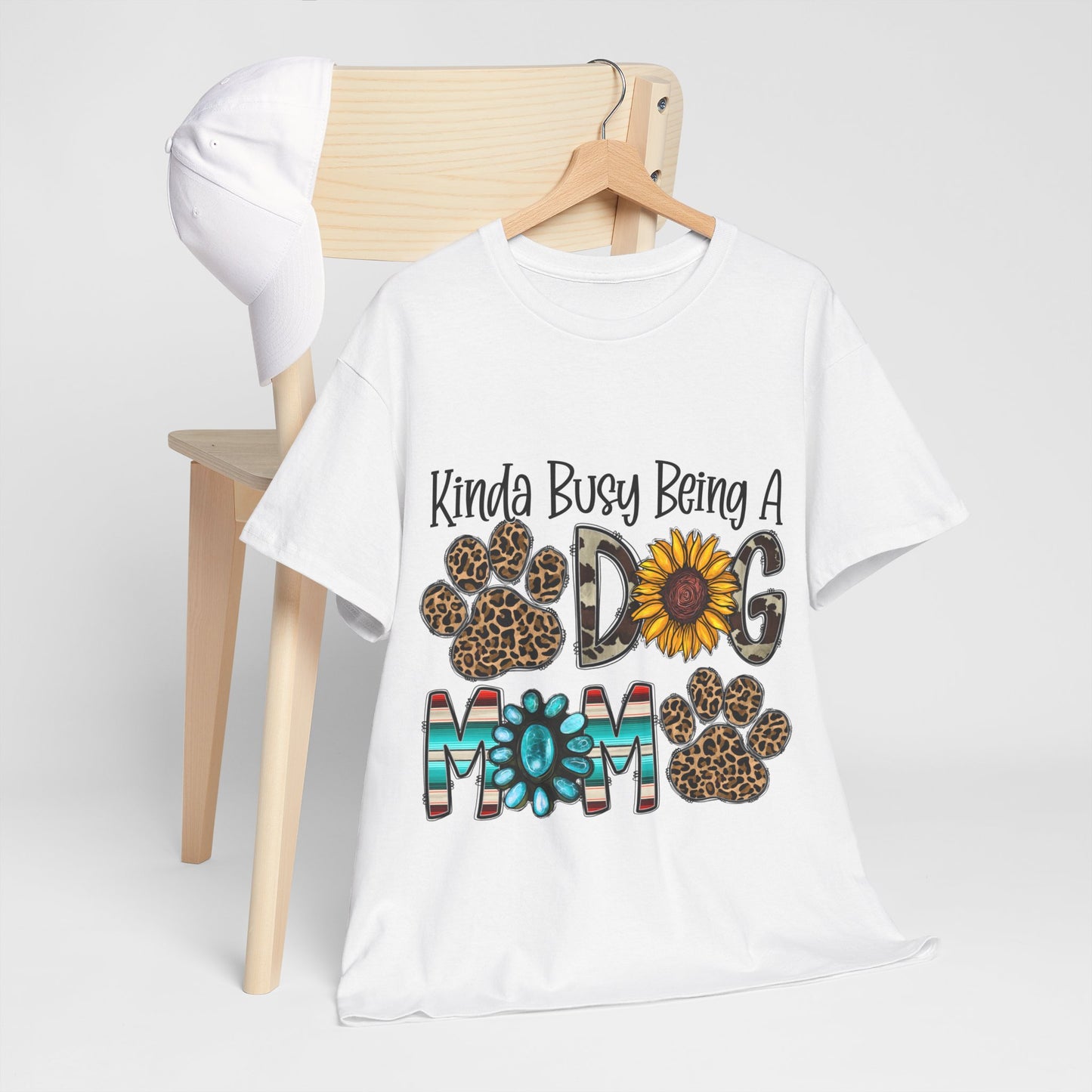 Busy Dog Mom Unisex Heavy Cotton Tee