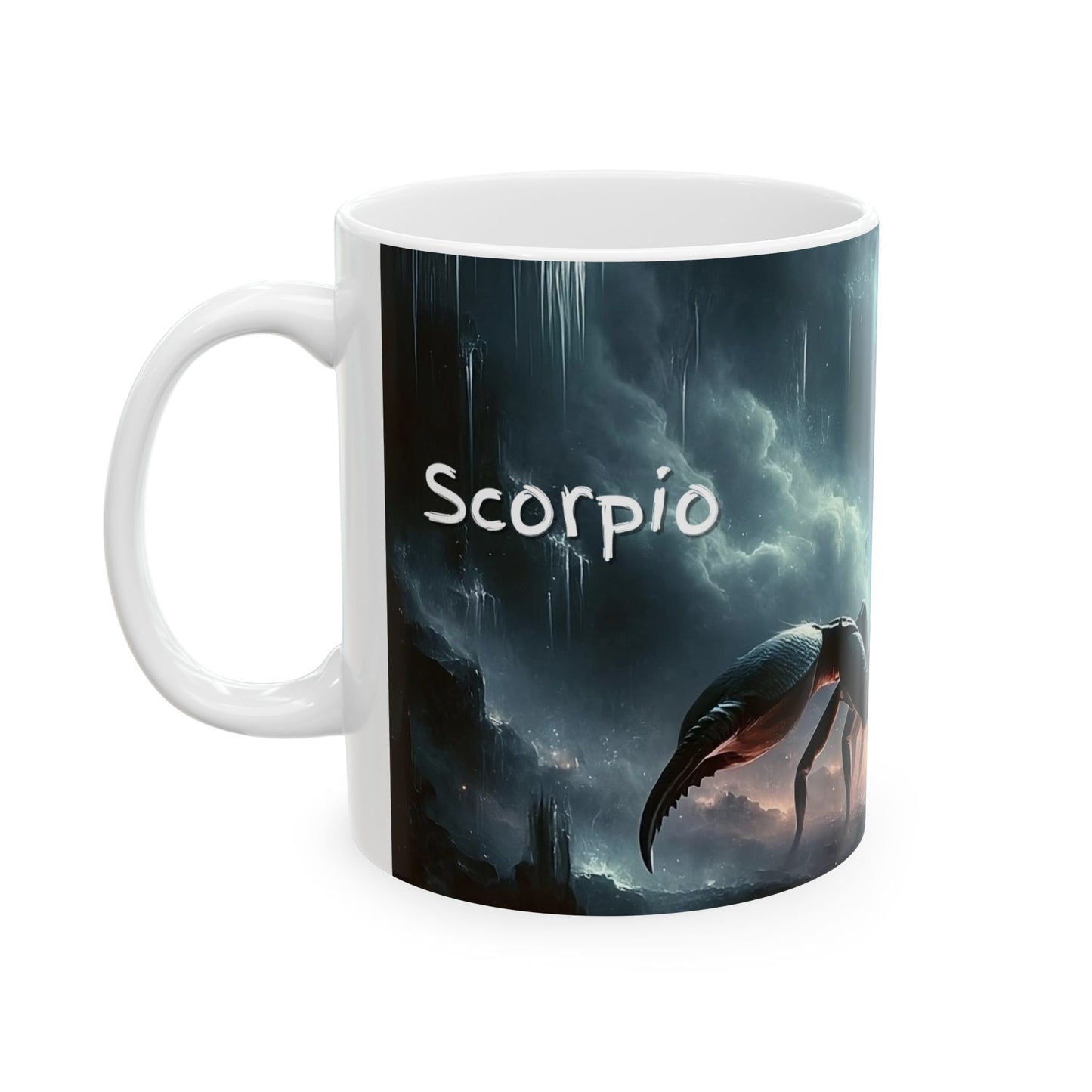 Scorpio Ceramic Mug, 11oz