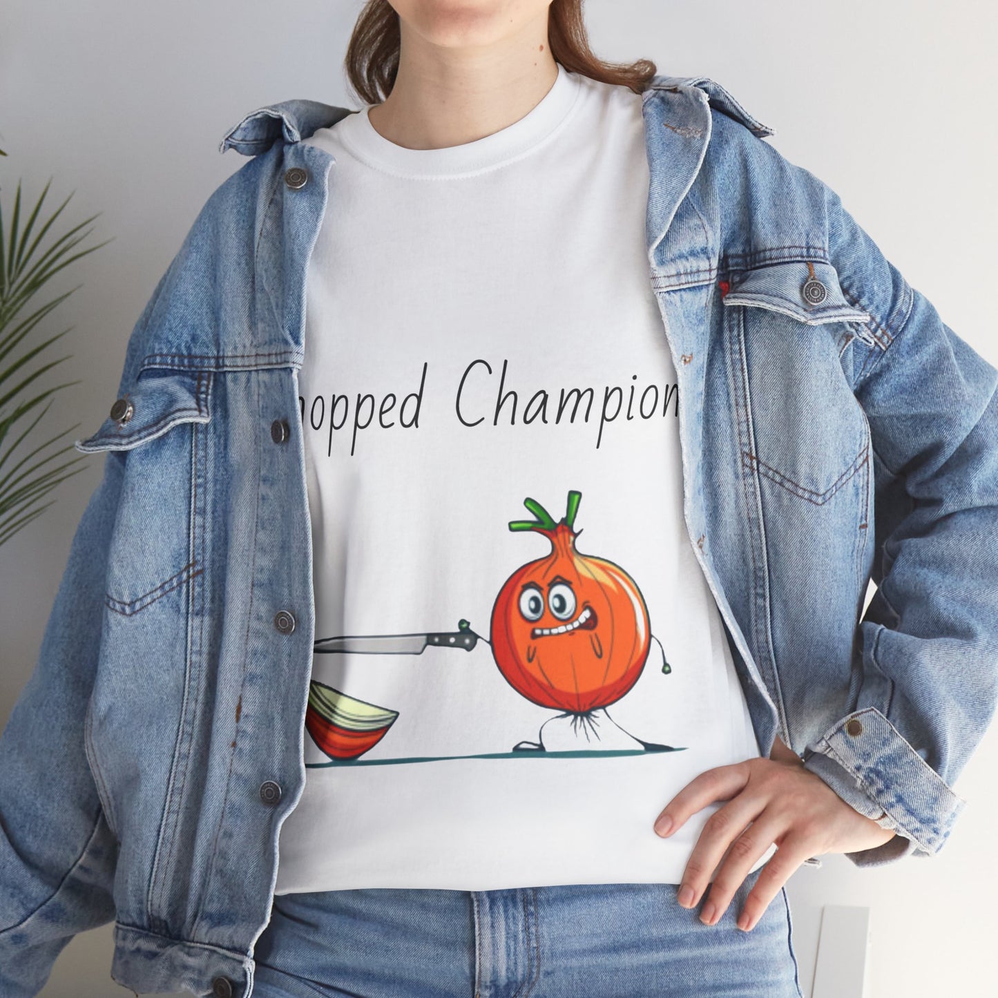 Chopped Champion Unisex Heavy Cotton Tee