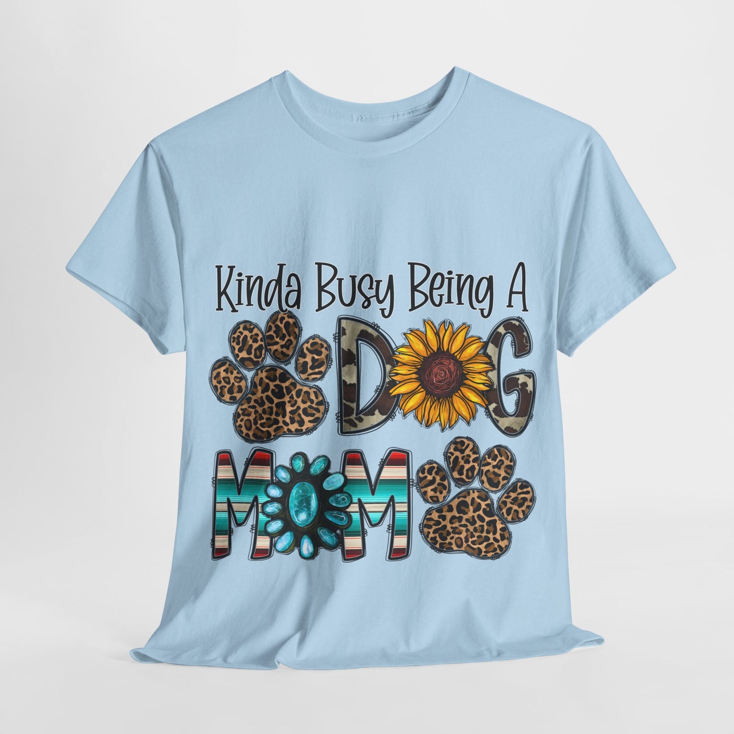 Busy Dog Mom Unisex Heavy Cotton Tee