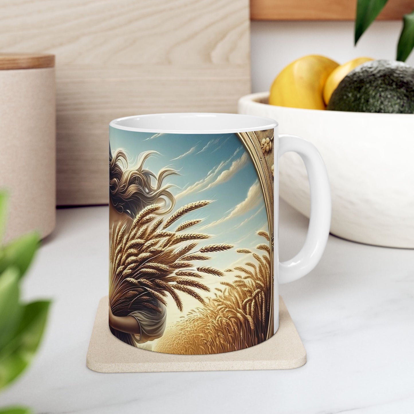 Virgo Ceramic Mug, 11oz