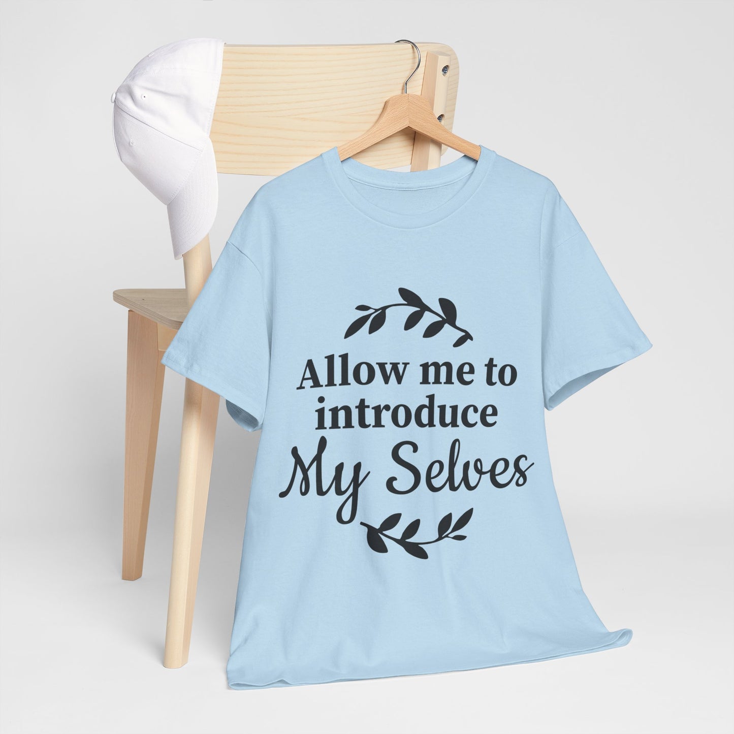 Allow Me To Introduce My Selves Unisex Heavy Cotton Tee