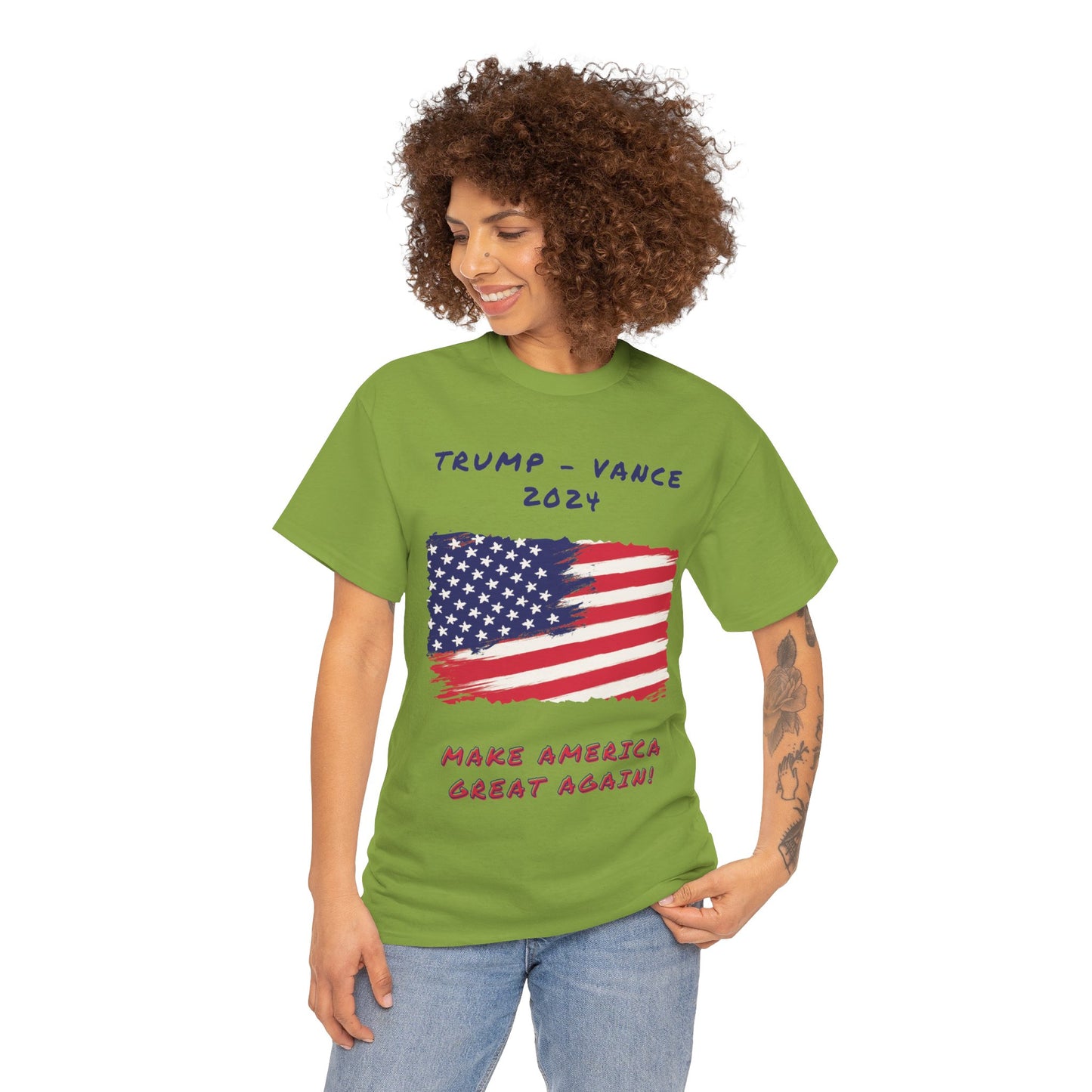 Trump Vance Unisex Heavy Cotton Tee