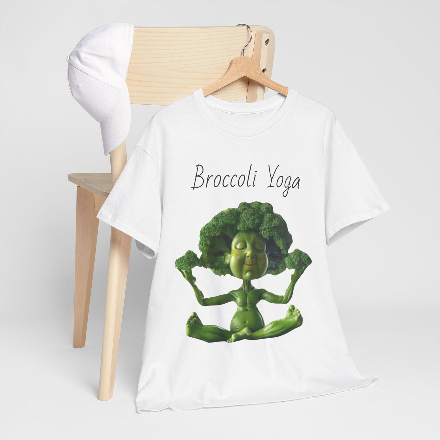 Broccoli Yoga Unisex Heavy Cotton Tee