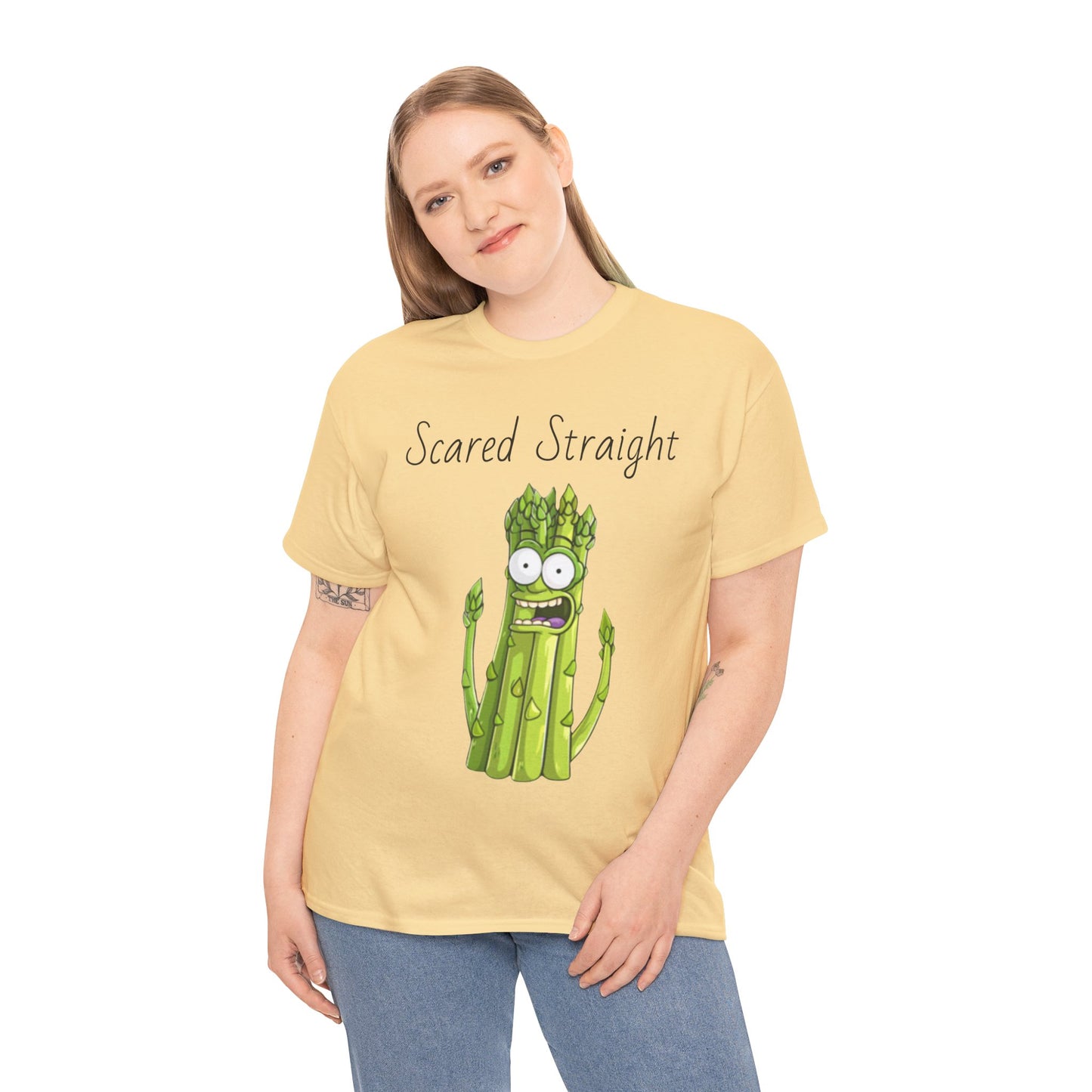 Scared Straight Unisex Heavy Cotton Tee