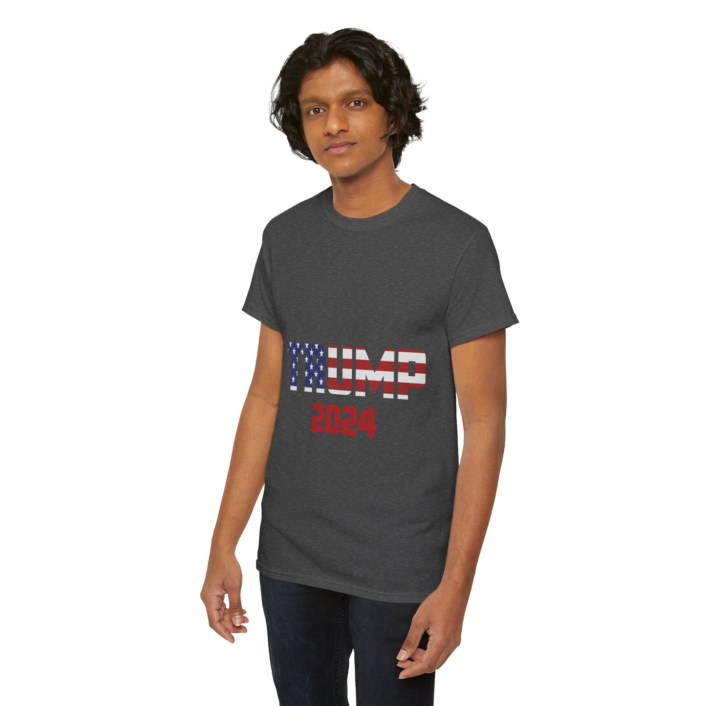 Trump 2024 B Unisex Heavy Cotton Tee