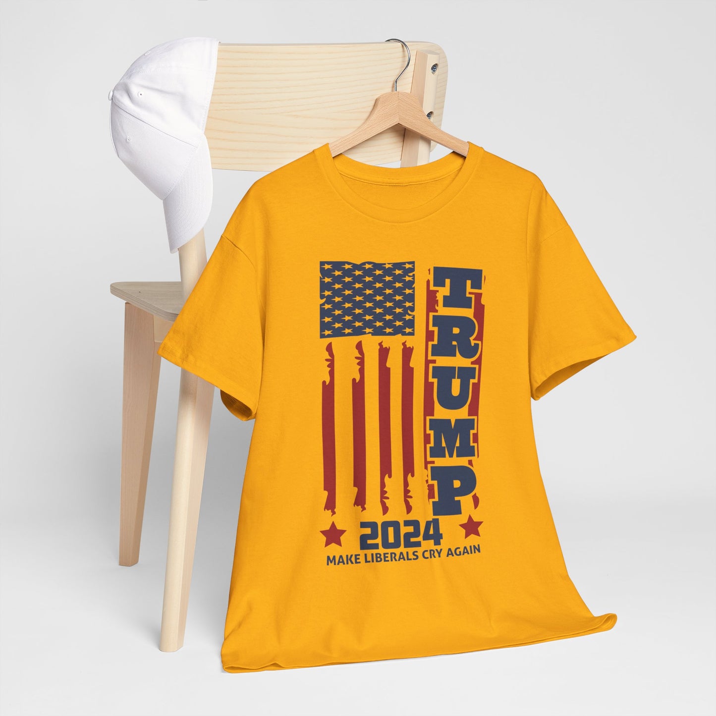 Trump 2024 A Unisex Heavy Cotton Tee