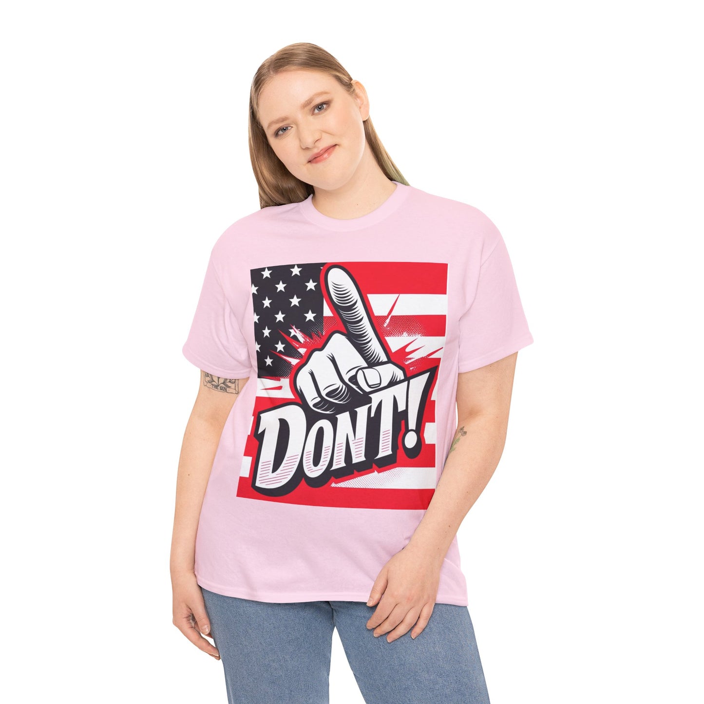 Don't Unisex Heavy Cotton Tee