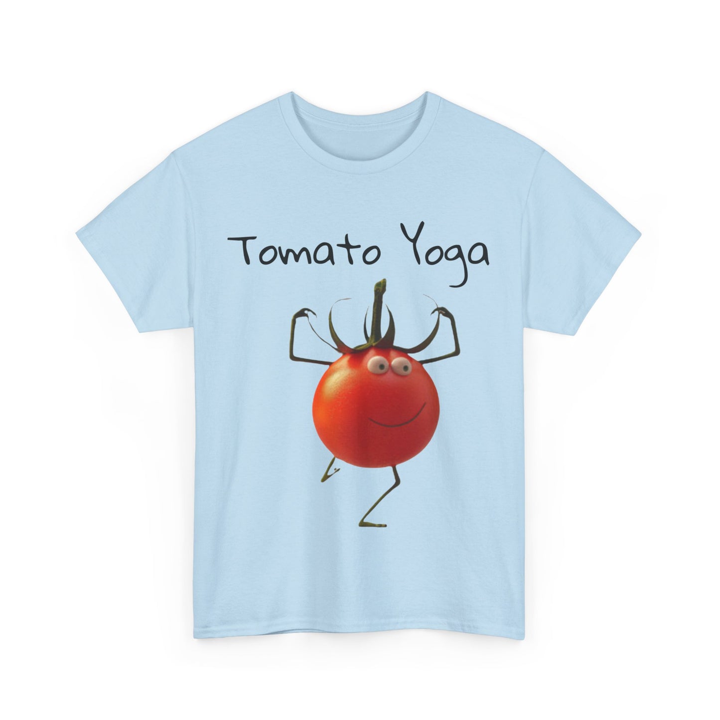 Tomato Yoga Unisex Heavy Cotton Tee