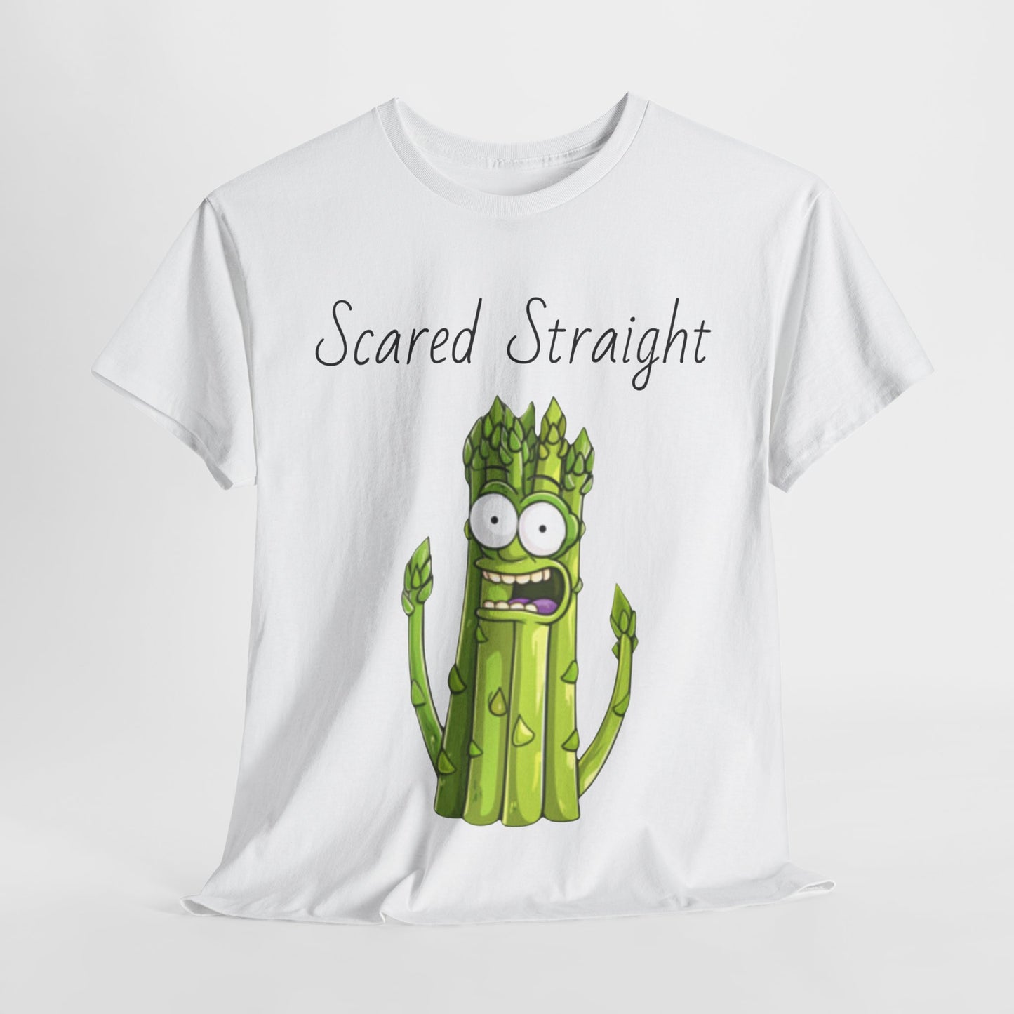 Scared Straight Unisex Heavy Cotton Tee