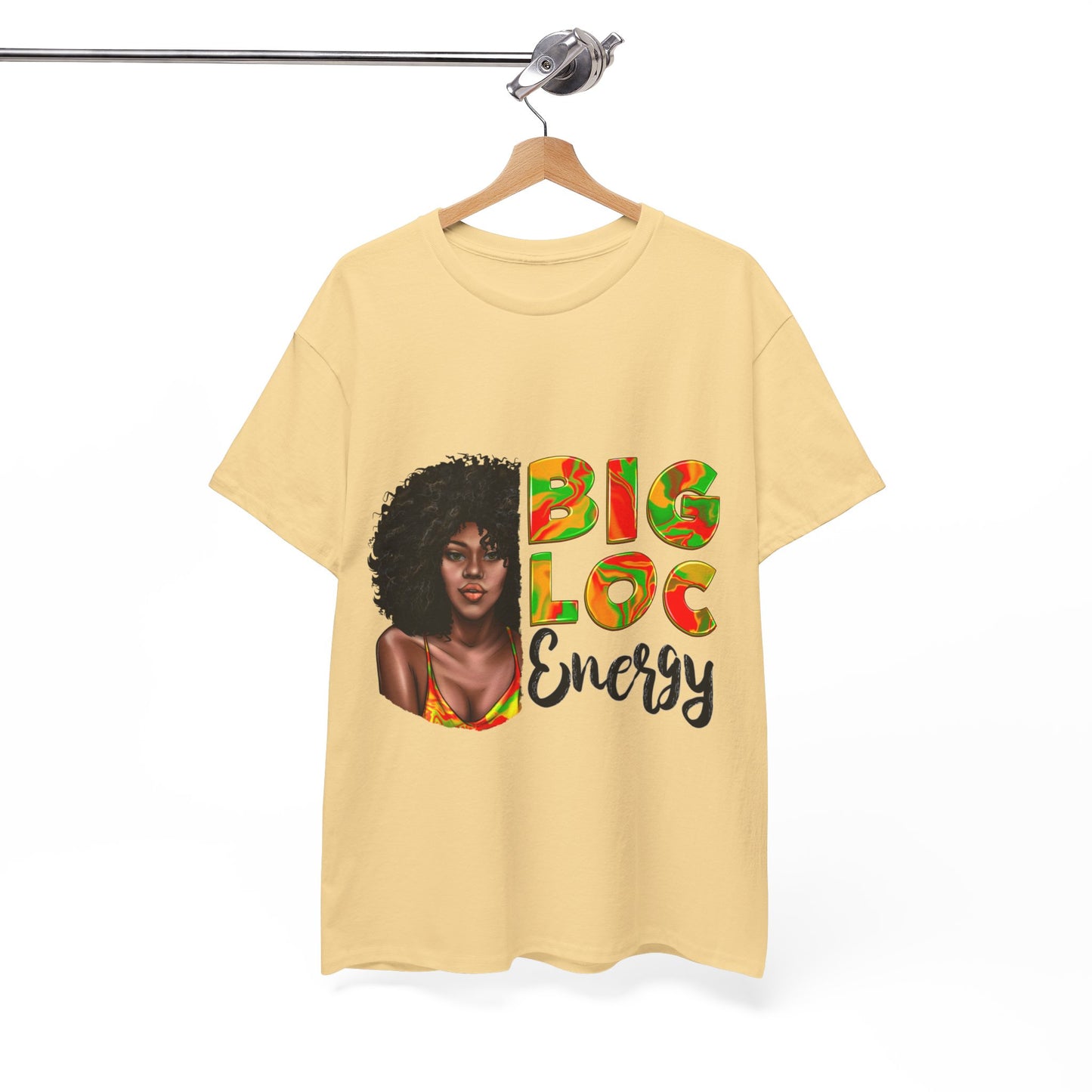 Big Loc Energy Unisex Heavy Cotton Tee