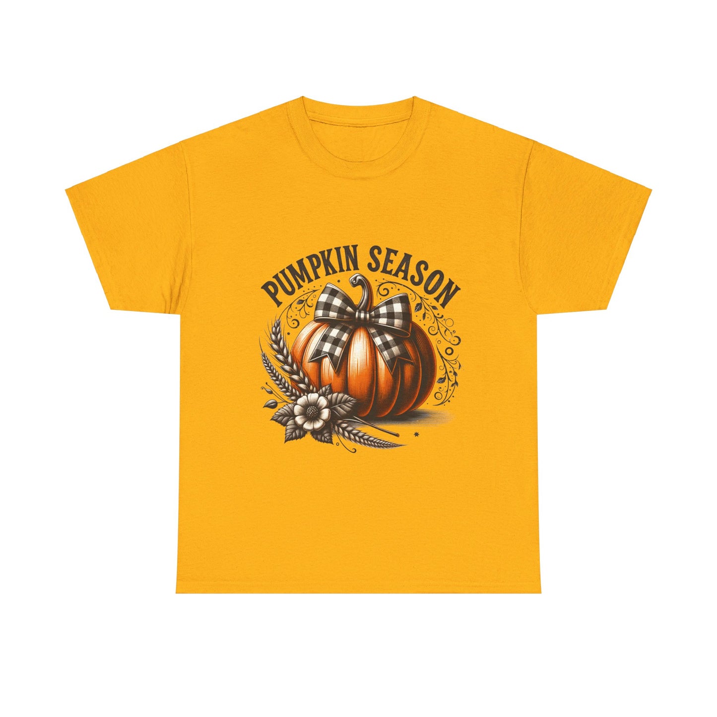 Pumpkin Season Unisex Heavy Cotton Tee