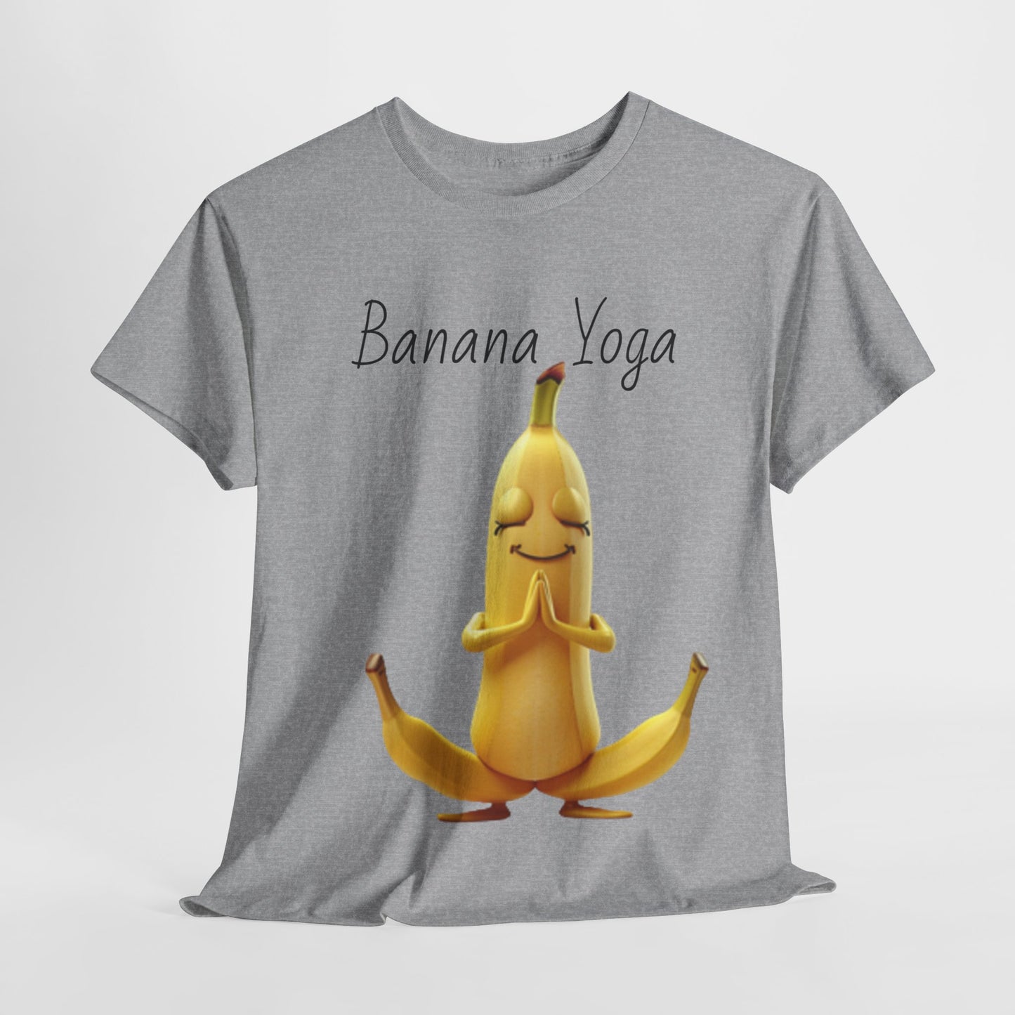 Banana Yoga Unisex Heavy Cotton Tee