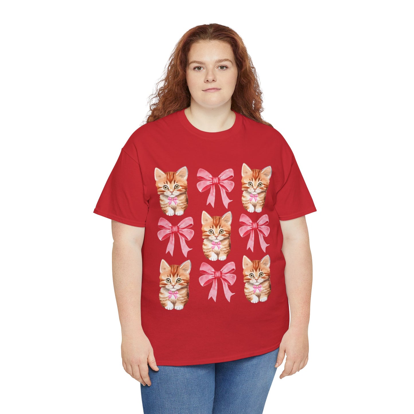 Cat Coquette Unisex Heavy Cotton Tee