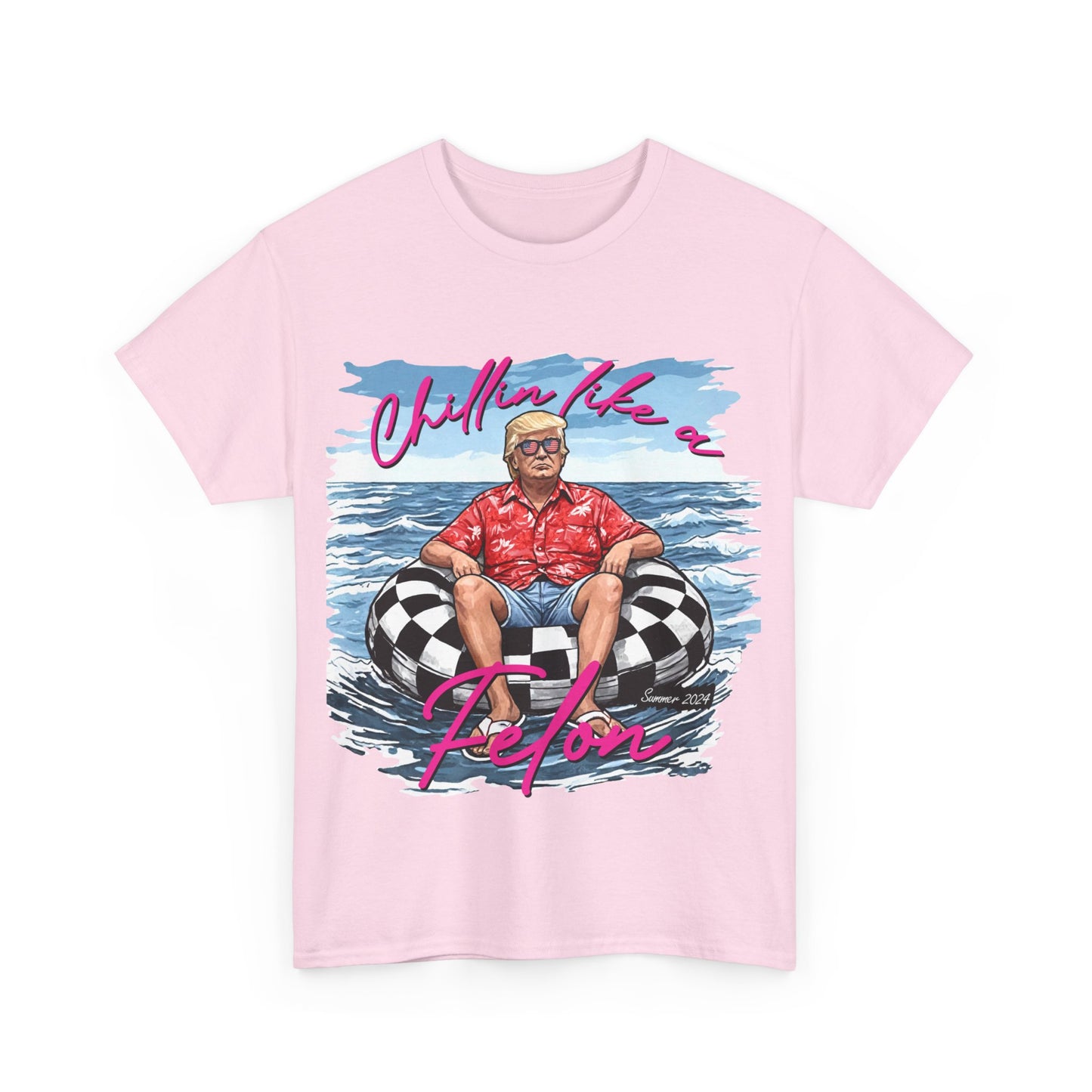 Trump Chillin' Unisex Heavy Cotton Tee