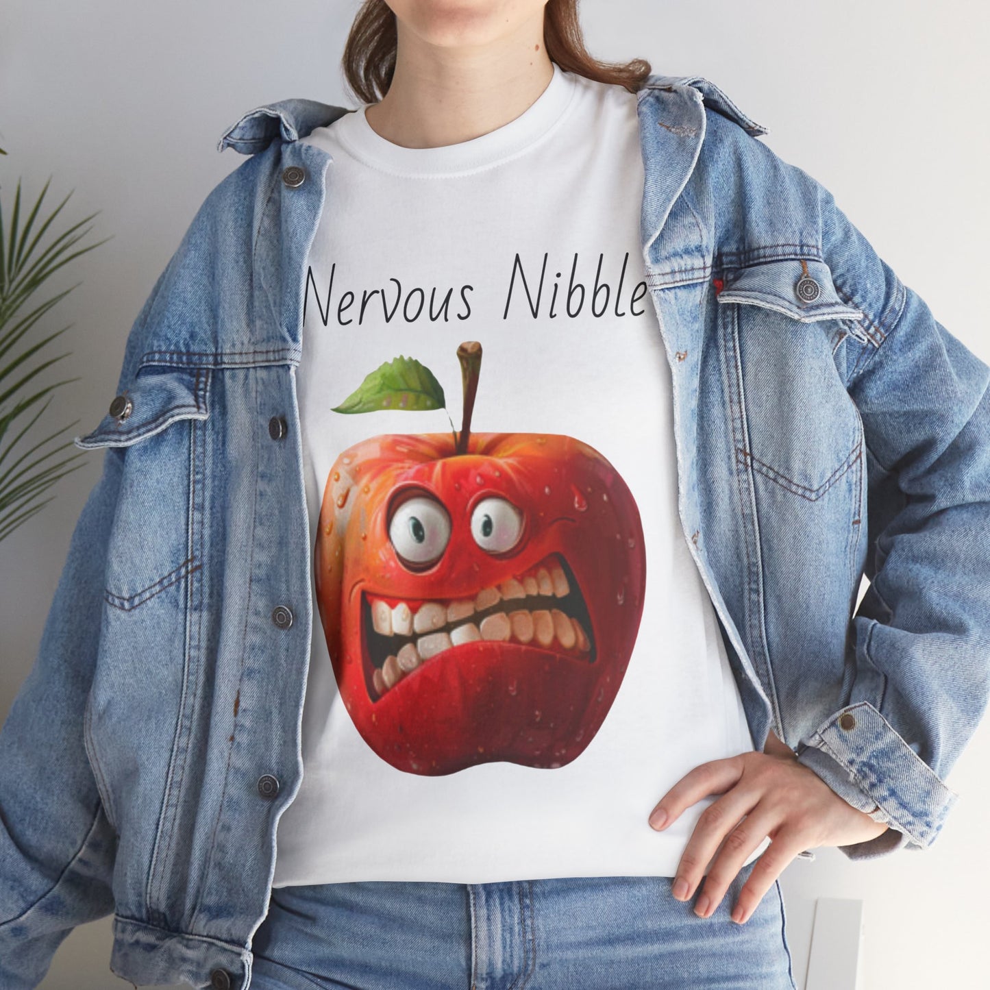 Nervous Nibble Unisex Heavy Cotton Tee