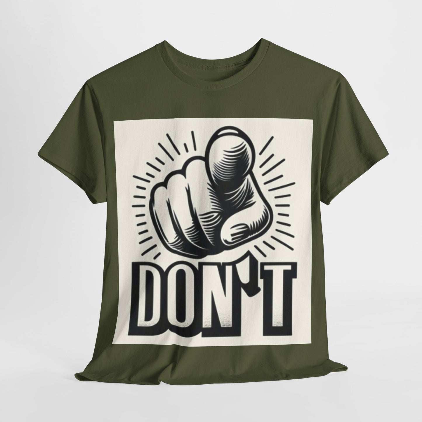 Don't Finger Unisex Heavy Cotton Tee