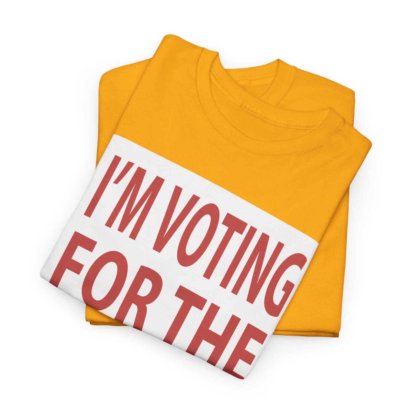 Voting For A Felon Unisex Heavy Cotton Tee