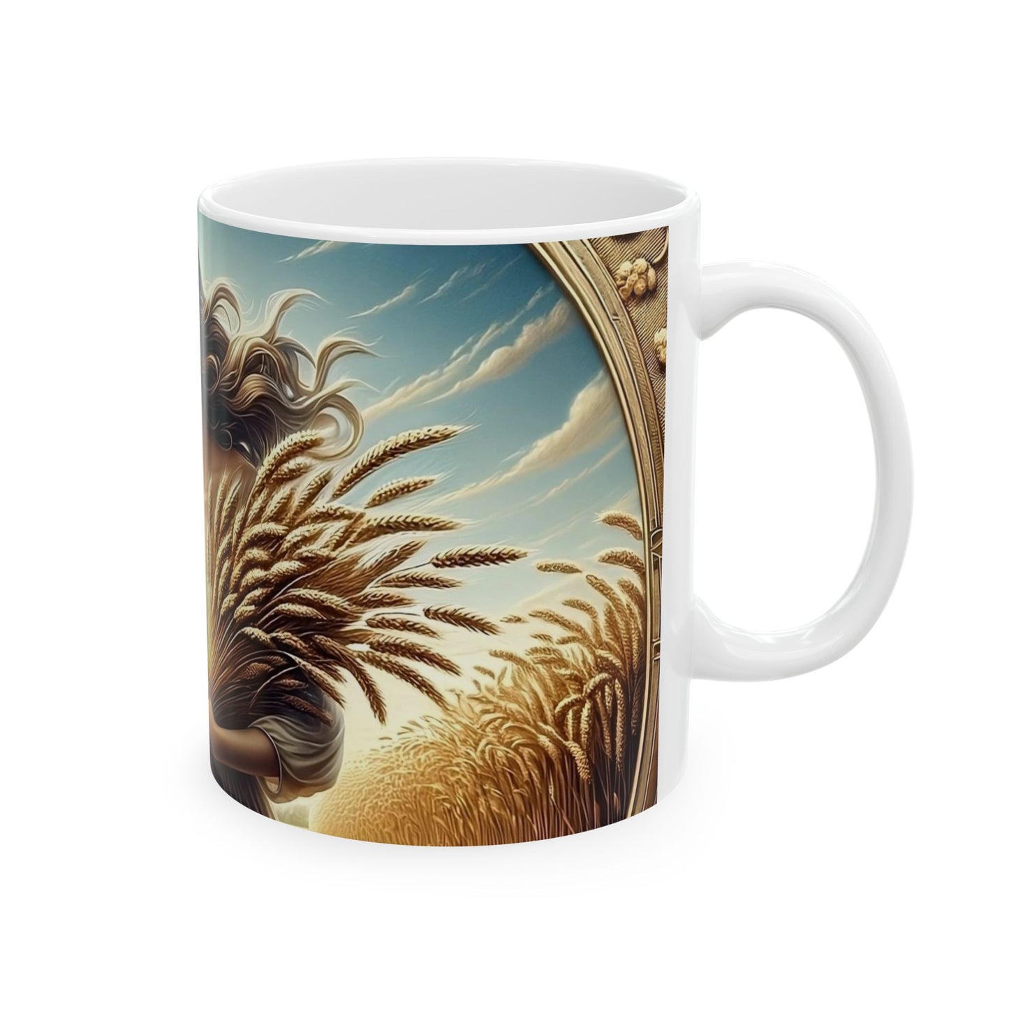 Virgo Ceramic Mug, 11oz