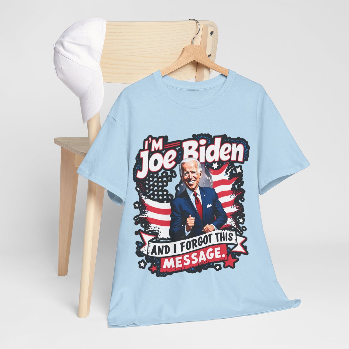 Biden I Forgot Unisex Heavy Cotton Tee