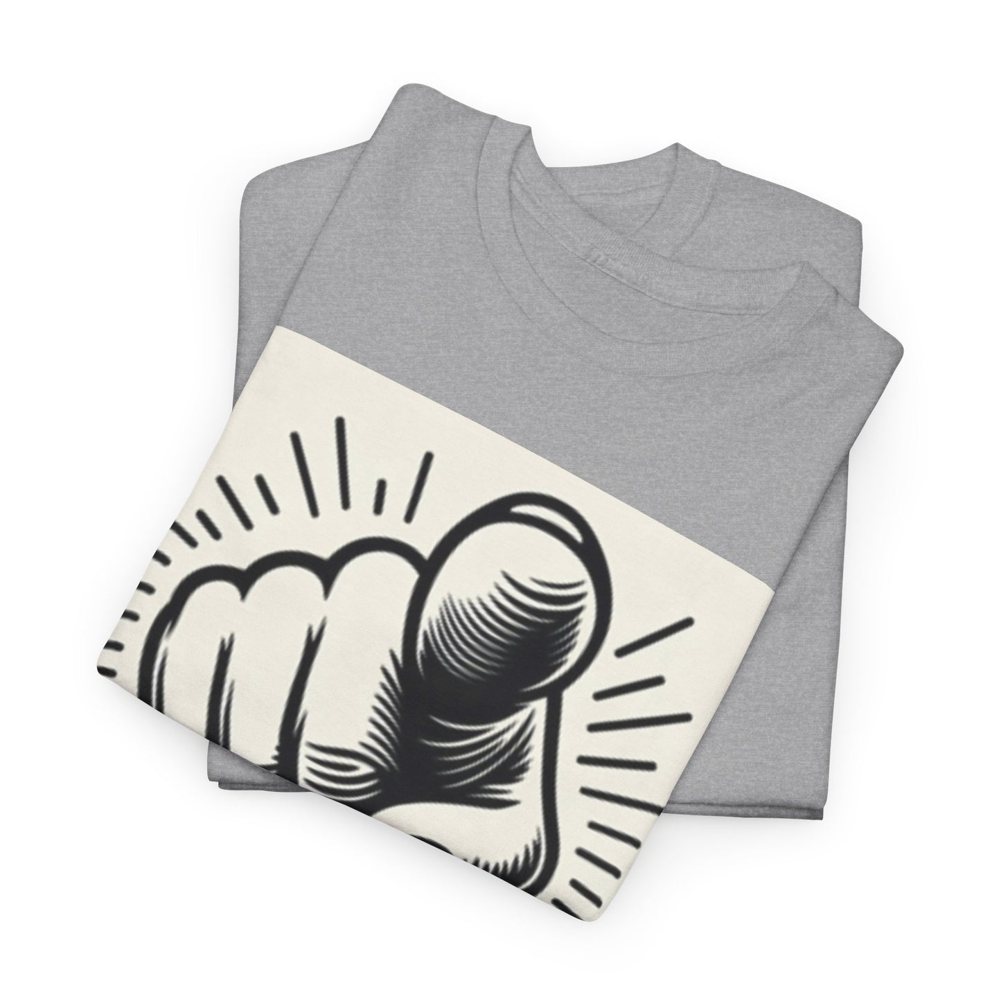 Don't Finger Unisex Heavy Cotton Tee